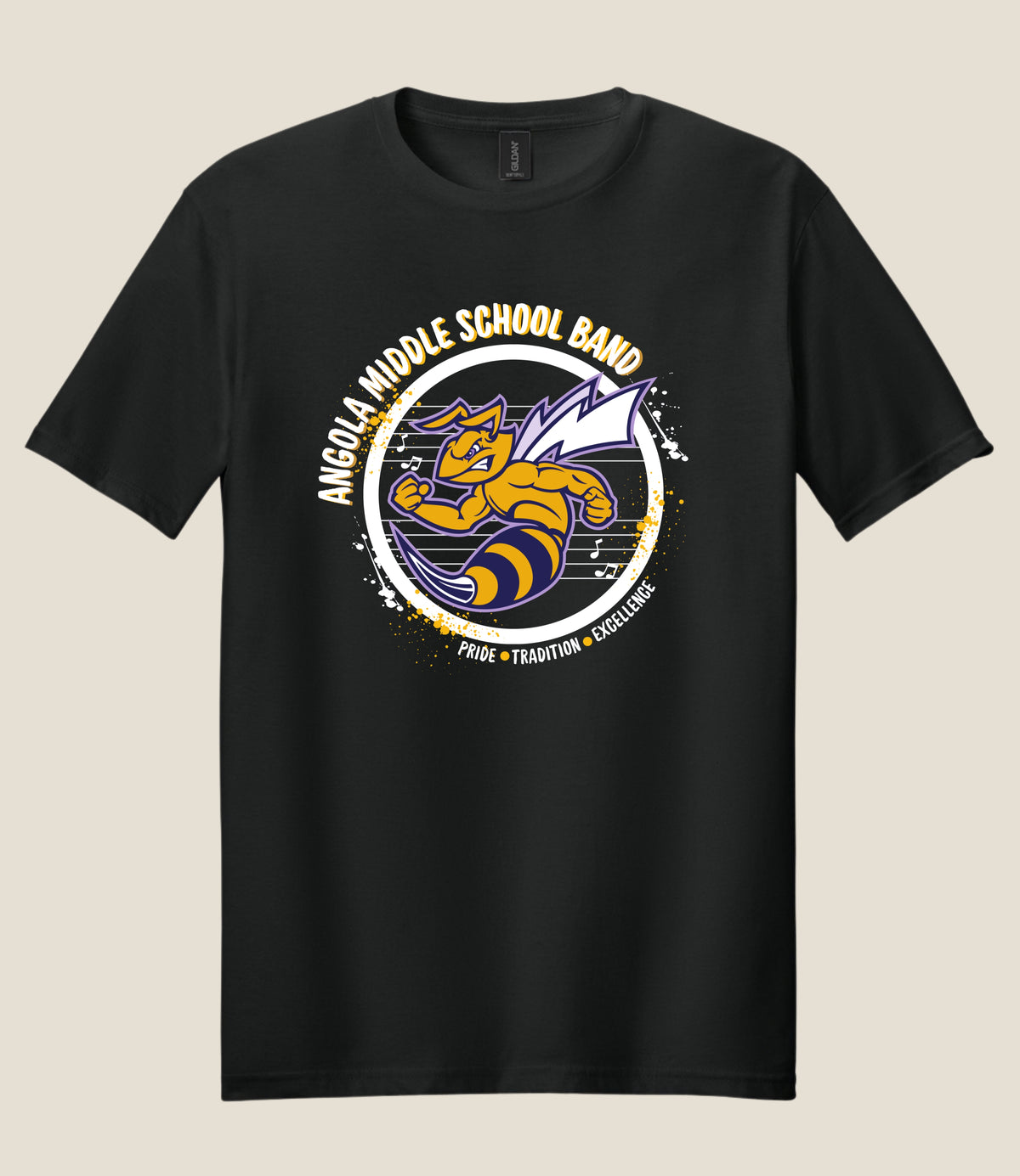 Angola Middle School Band Short Sleeve Tee