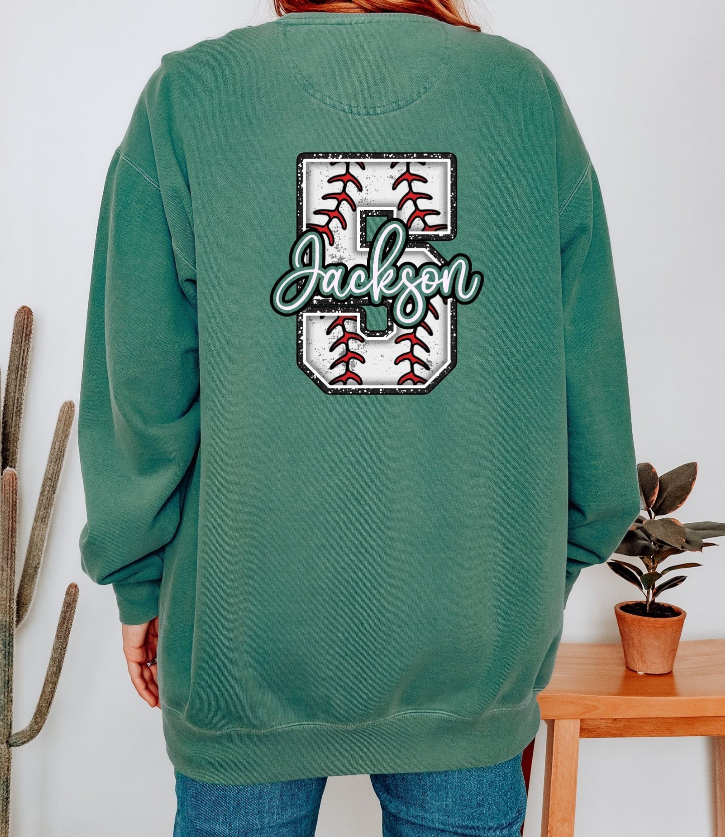 Custom Name/Number Back BASEBALL