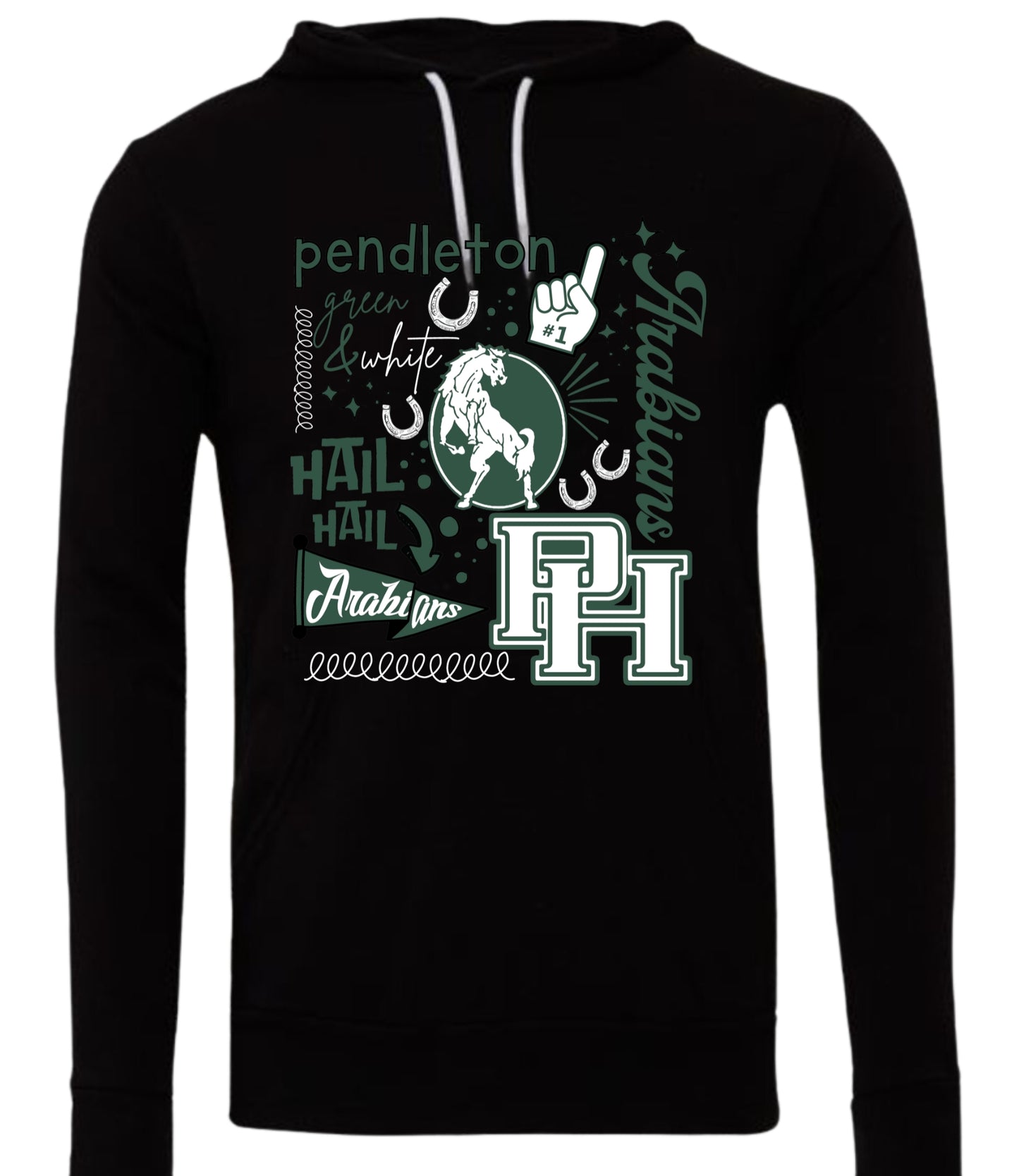 Arabian Spirit Collage Hoodie