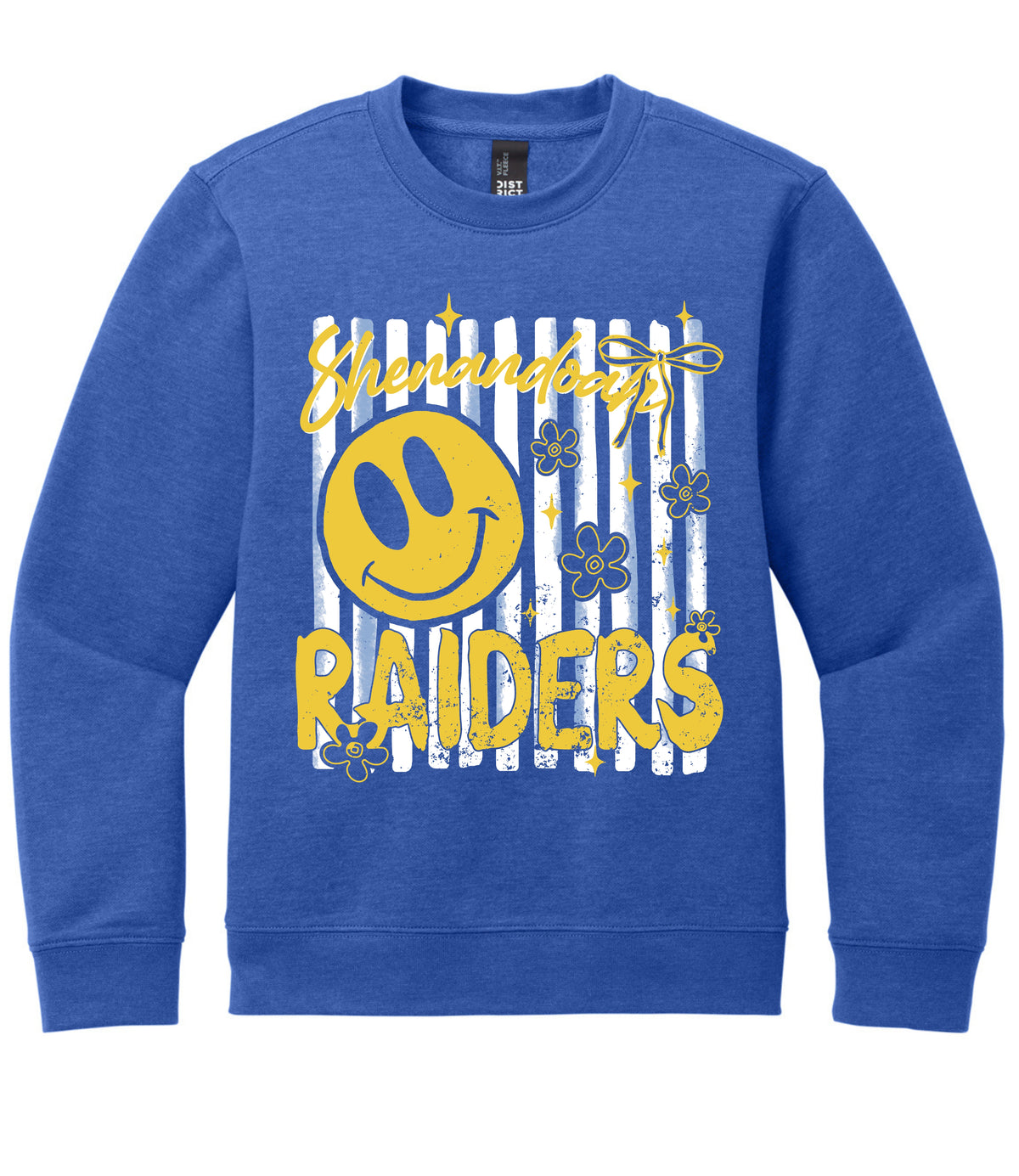 Shenandoah Raiders Preppy Stripe Sweatshirt