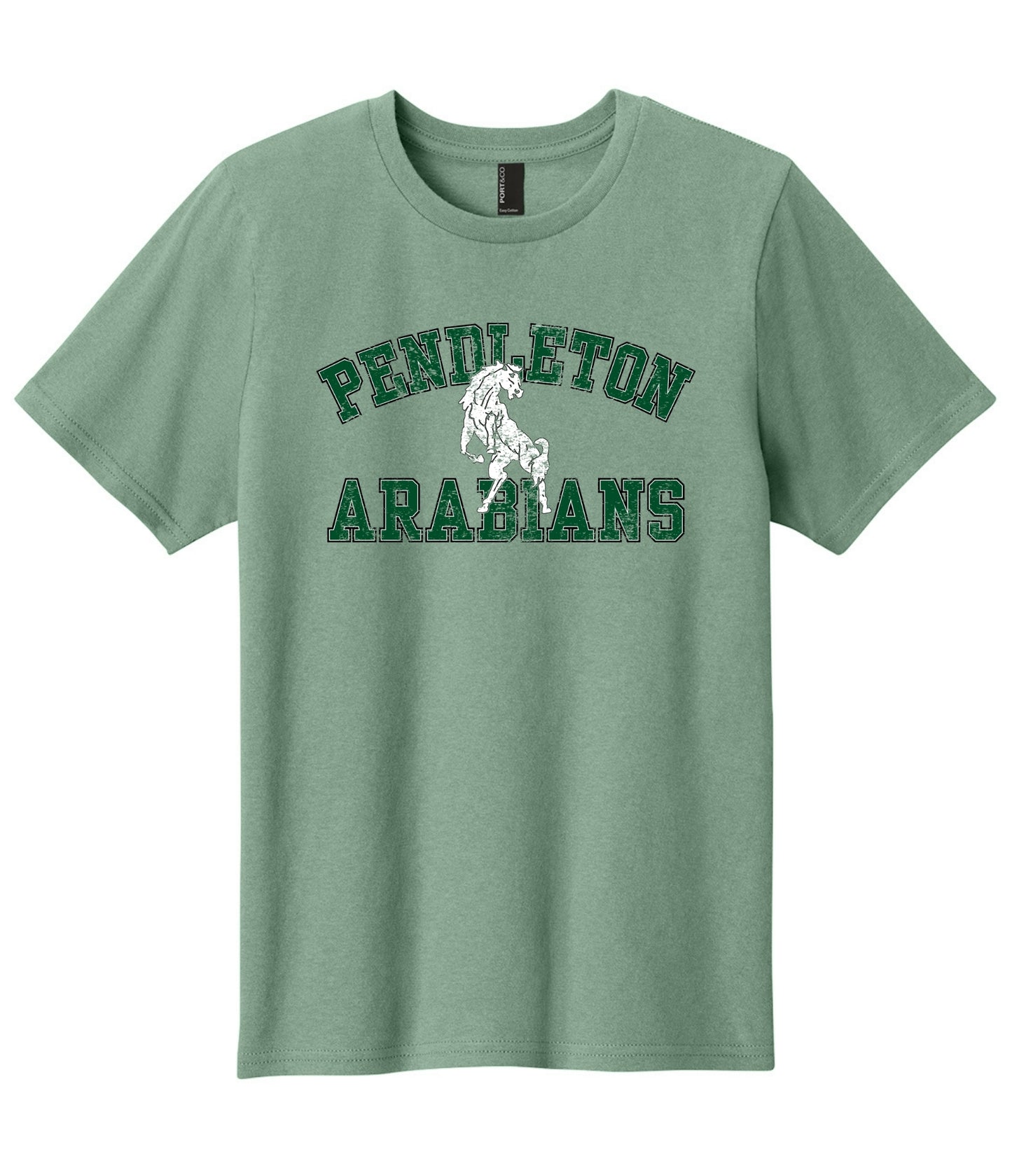Pendleton Arabians Block Mascot Tee