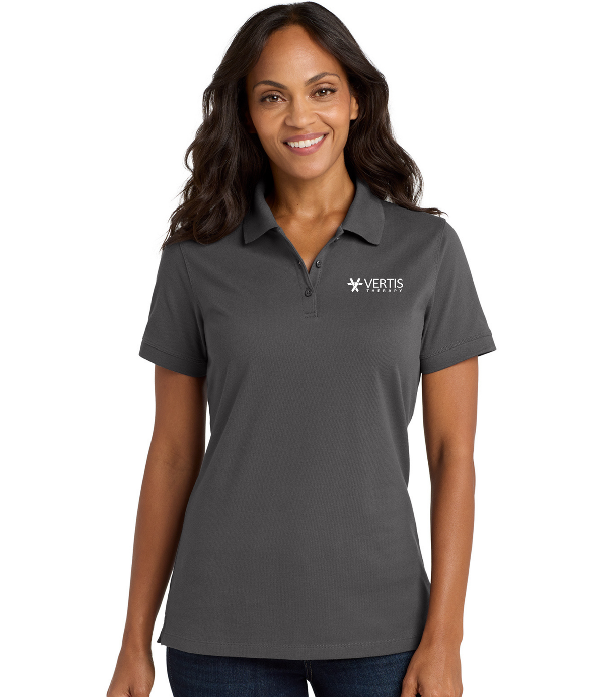 Vertis Logo Women's EZ Cotton Polo