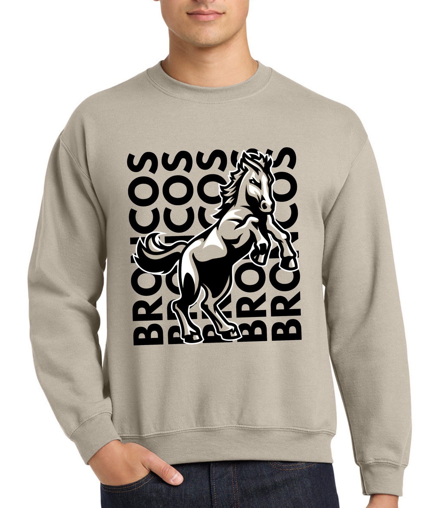 Broncos Vertical Sweatshirt