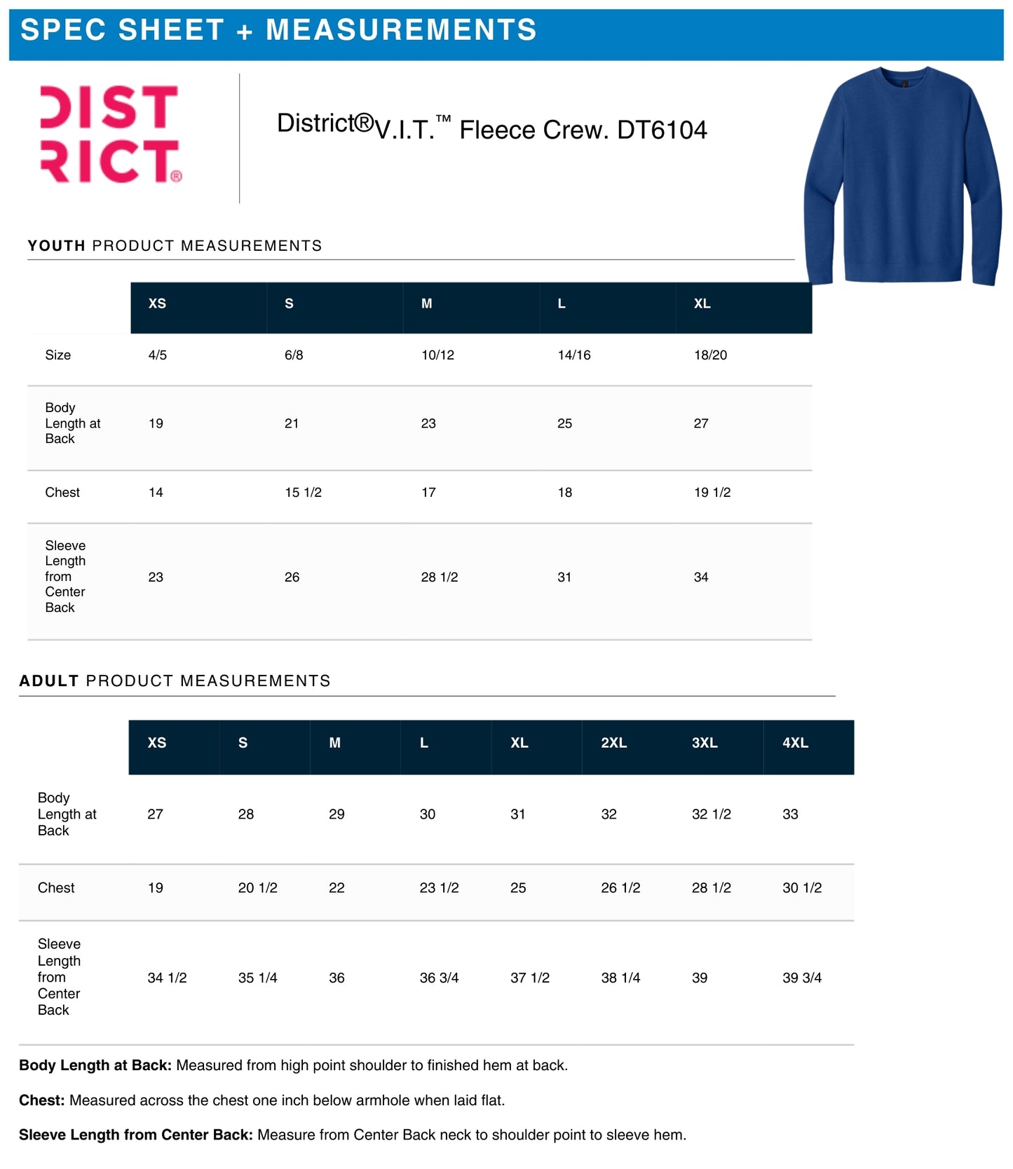HHYF 50th Anniversary Logo Crewneck Sweatshirt
