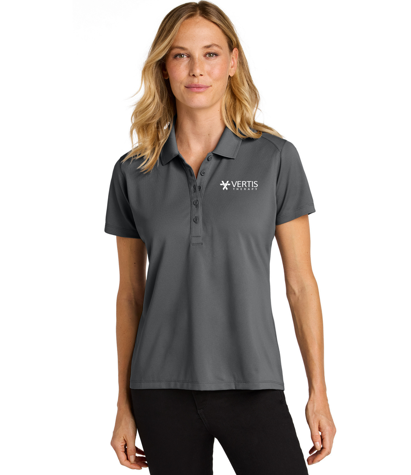 Vertis Logo Women’s Wearever Performance Pique Polo