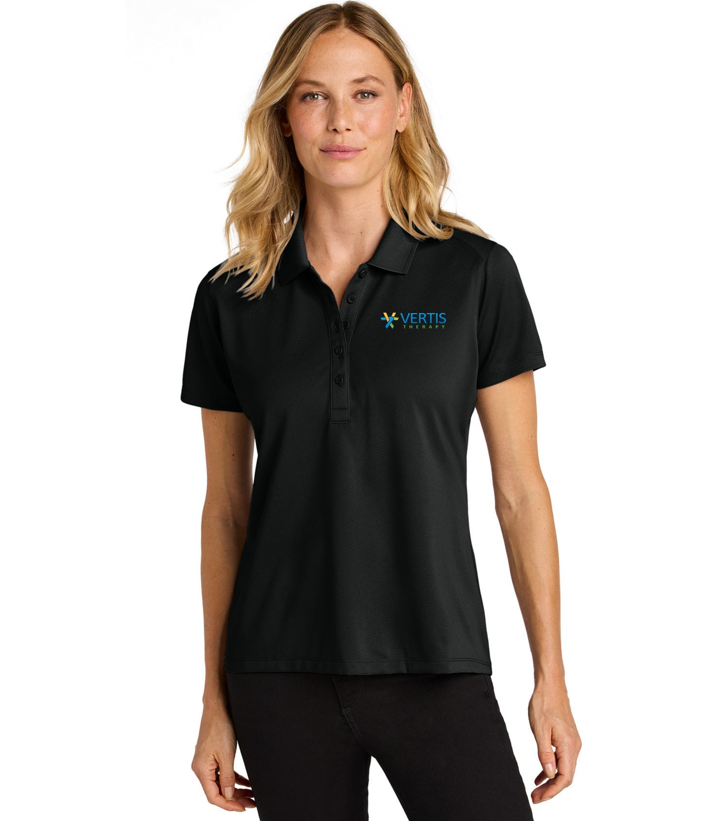 Vertis Logo Women’s Wearever Performance Pique Polo