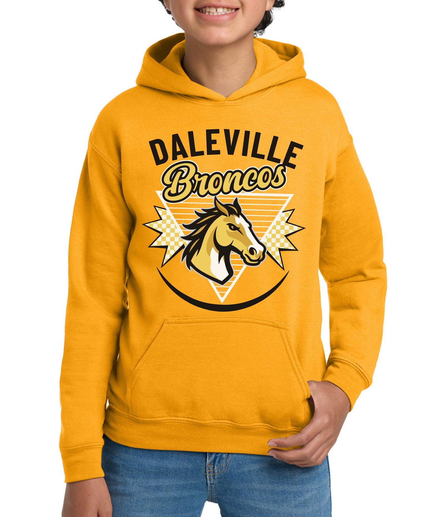 Daleville Broncos Triangle Sweatshirt