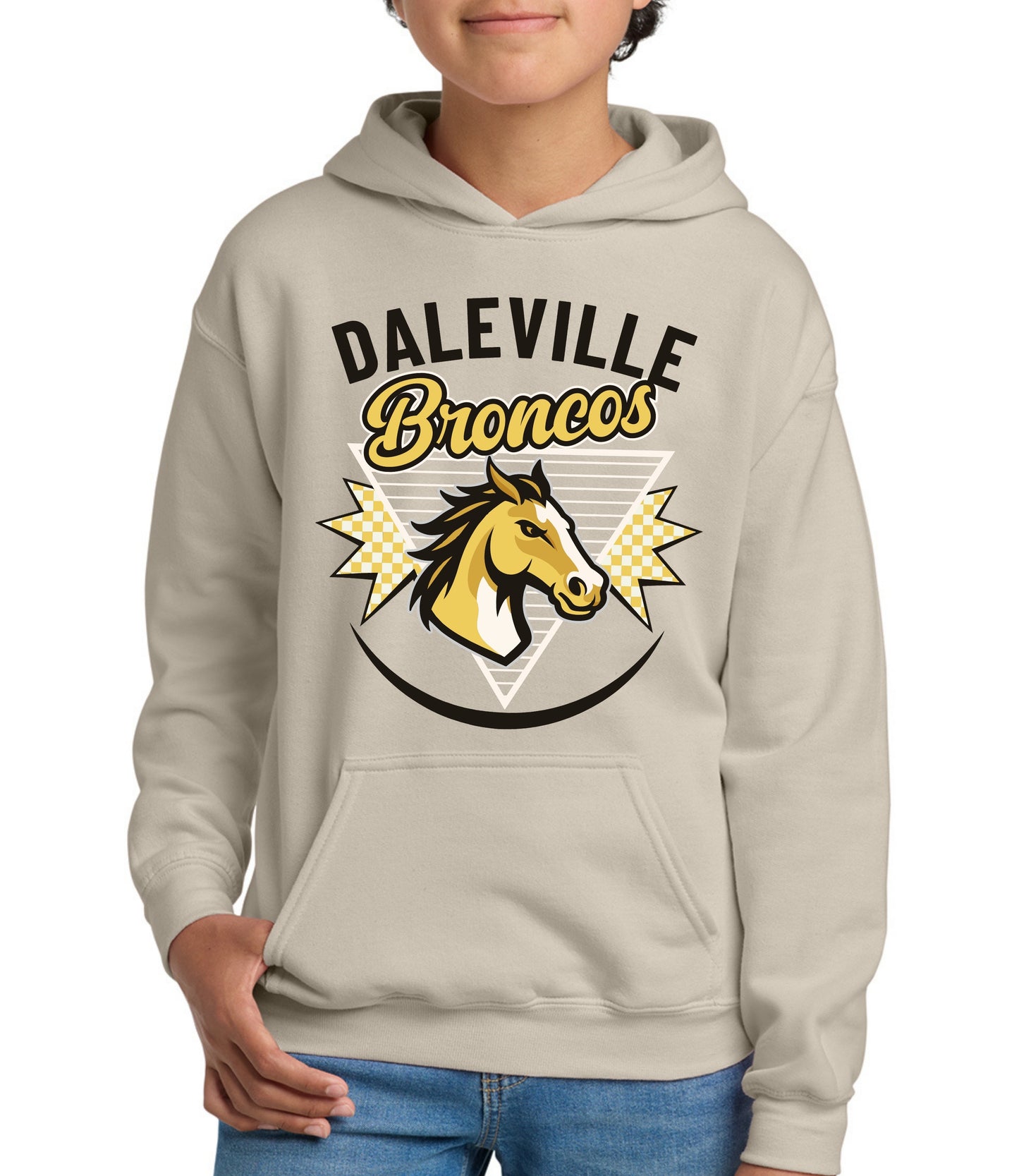 Daleville Broncos Triangle Sweatshirt