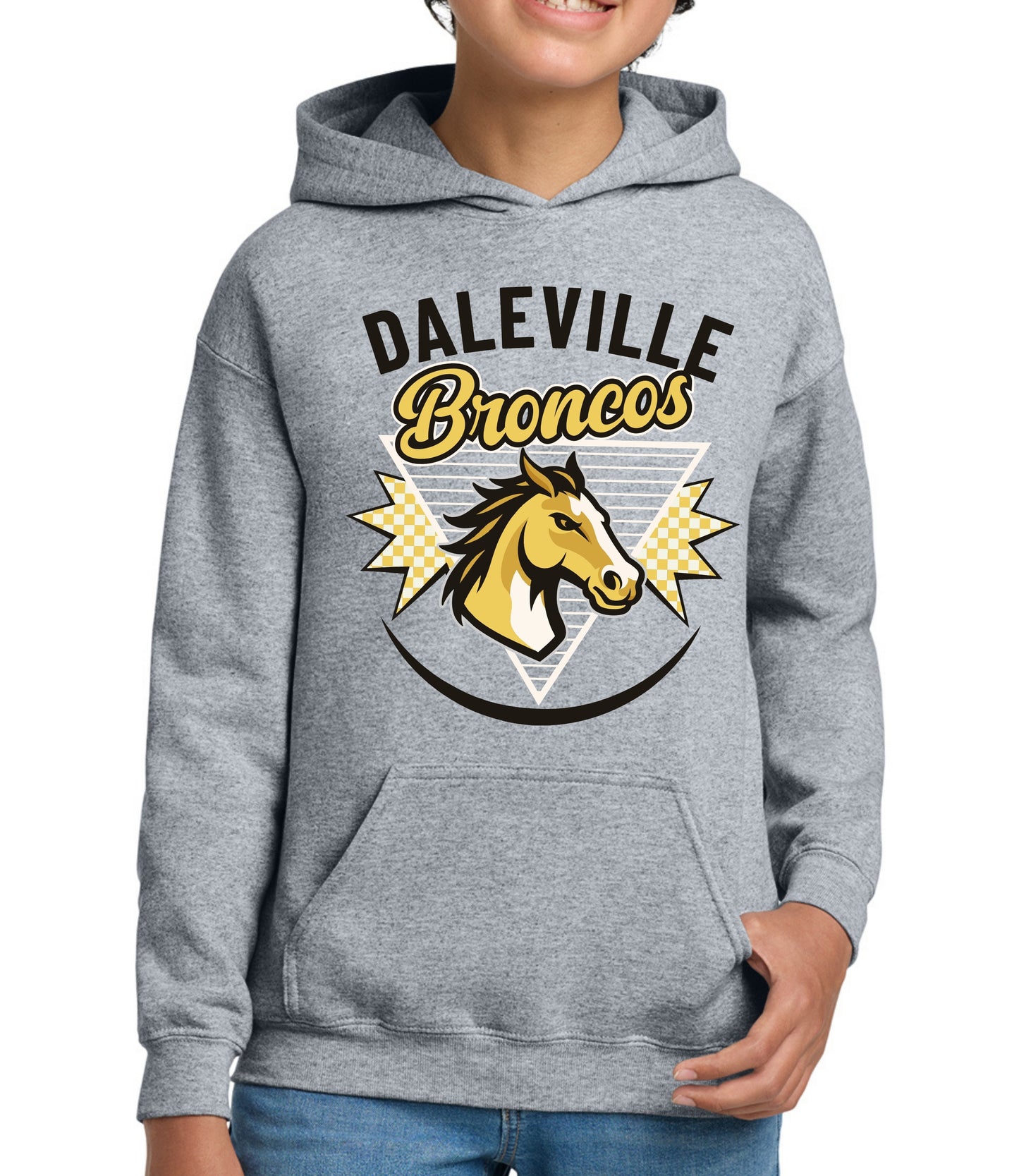 Daleville Broncos Triangle Sweatshirt