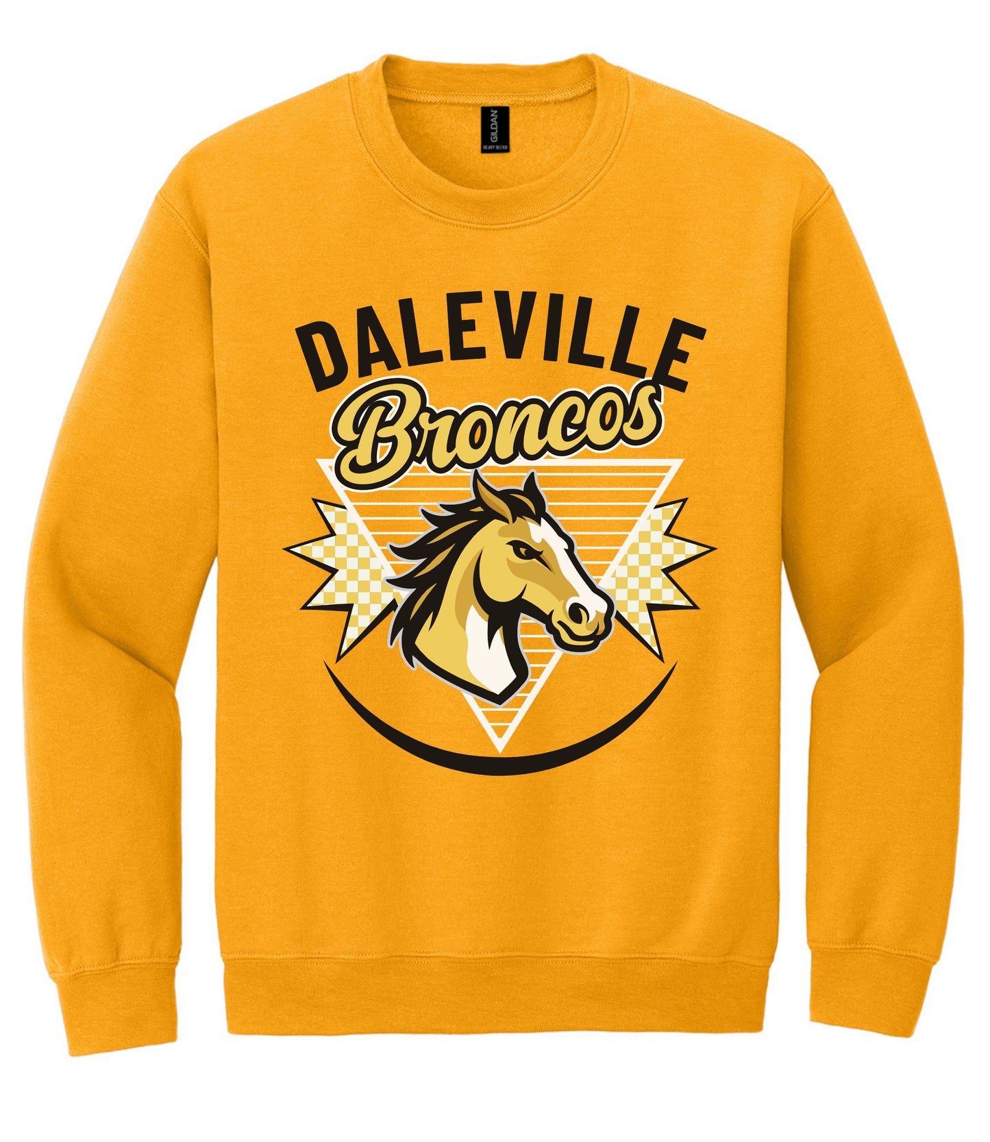 Daleville Broncos Triangle Sweatshirt