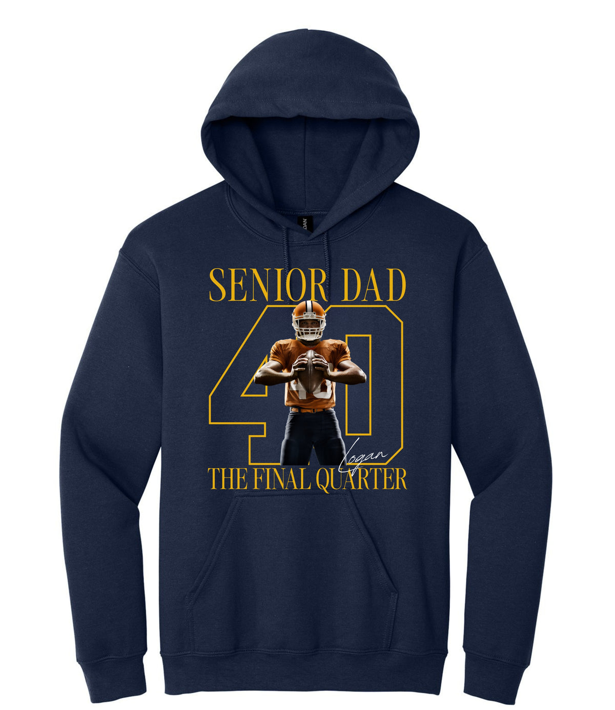 CUSTOM Senior Football Dad Shirt