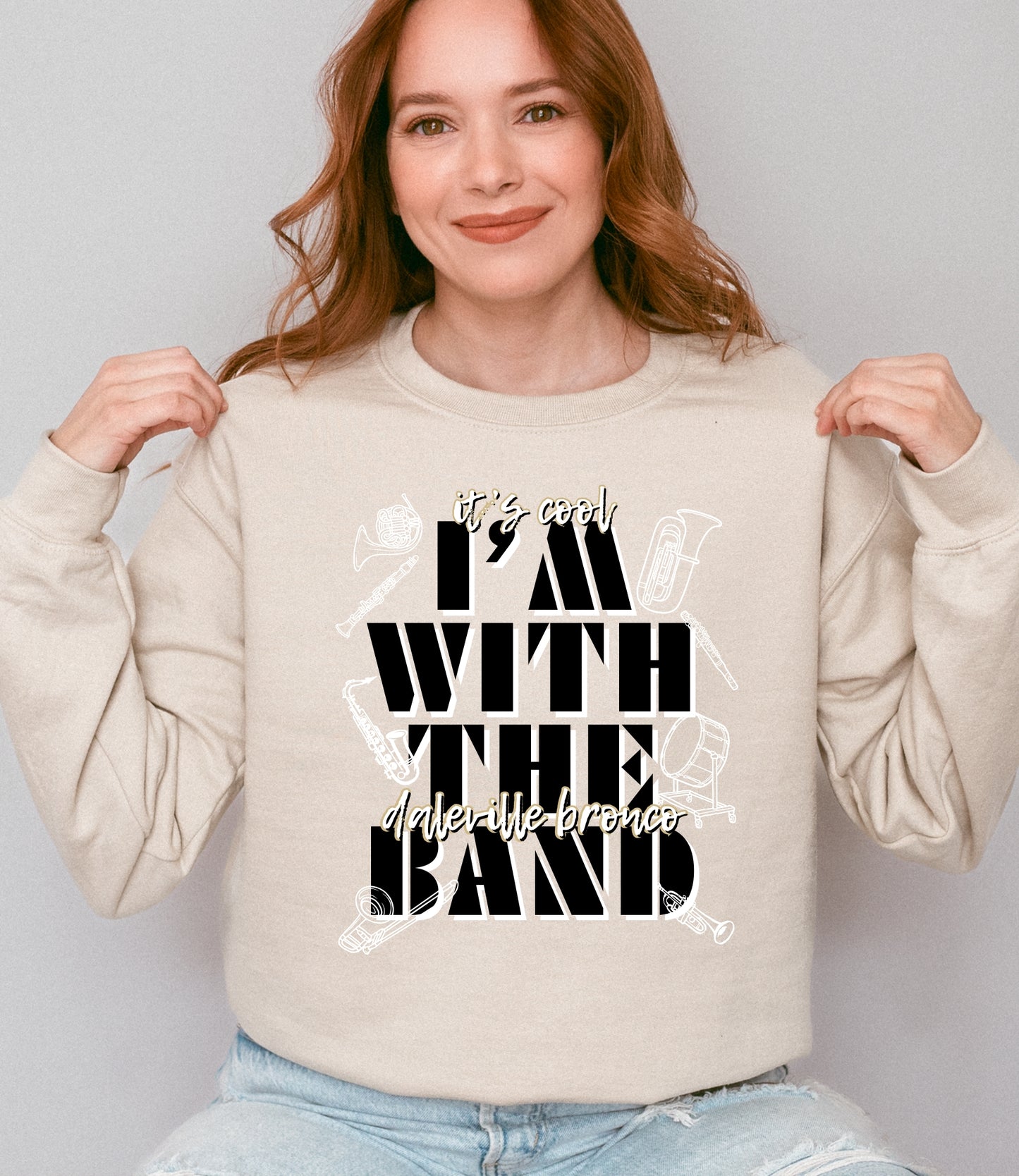 It's Cool. I'm with the Daleville High School Band.