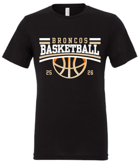 Broncos Basketball 25-26 Tee