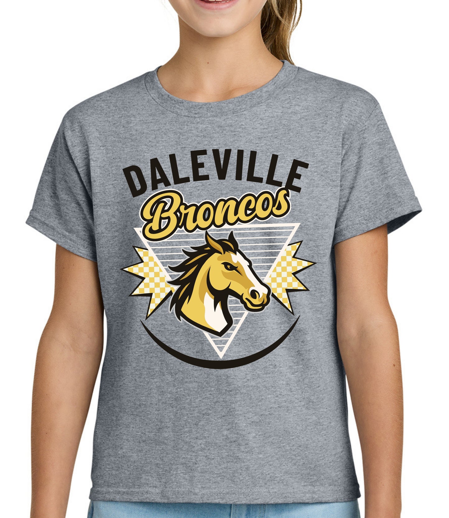 Daleville Broncos Triangle Tee
