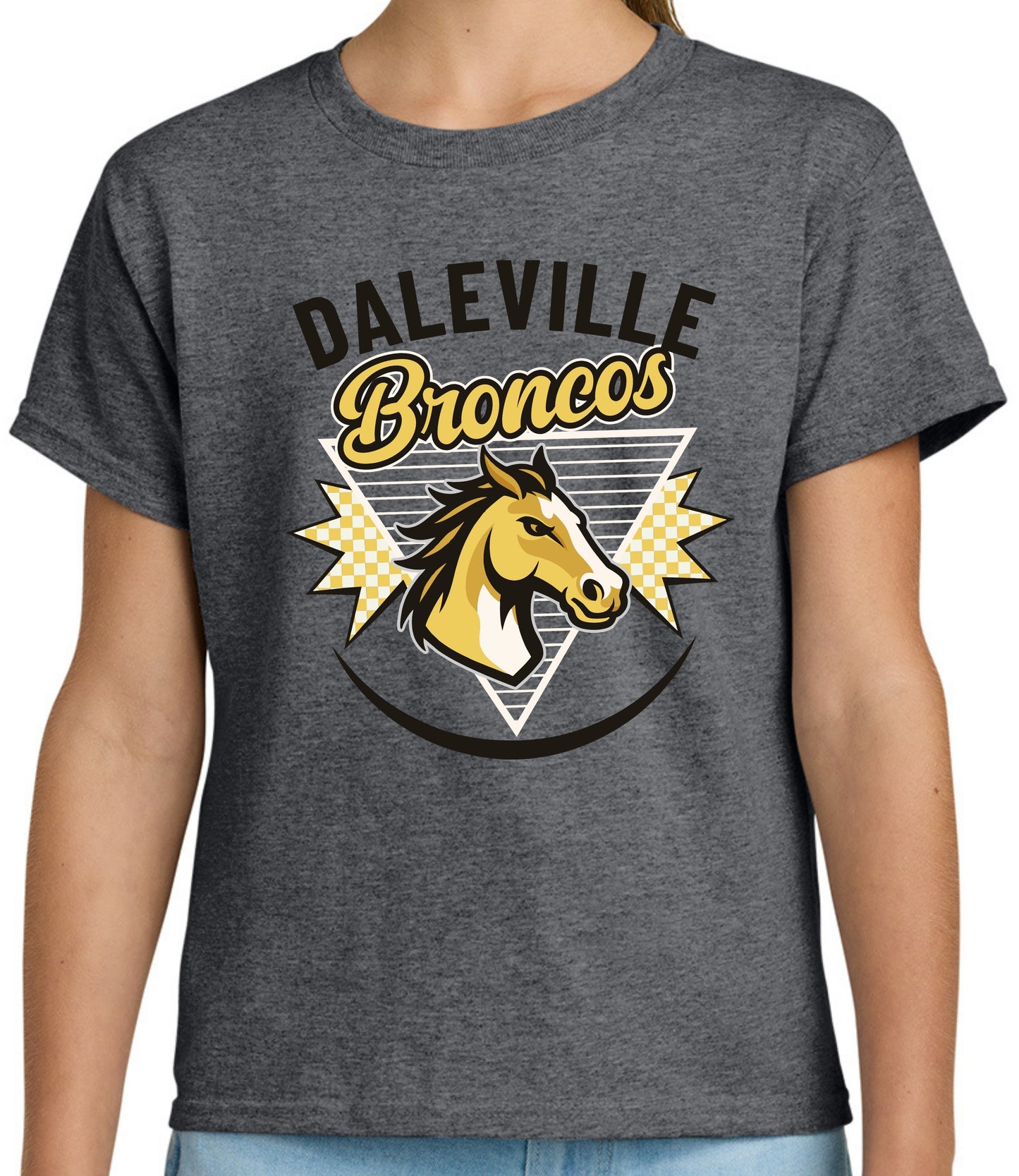 Daleville Broncos Triangle Tee