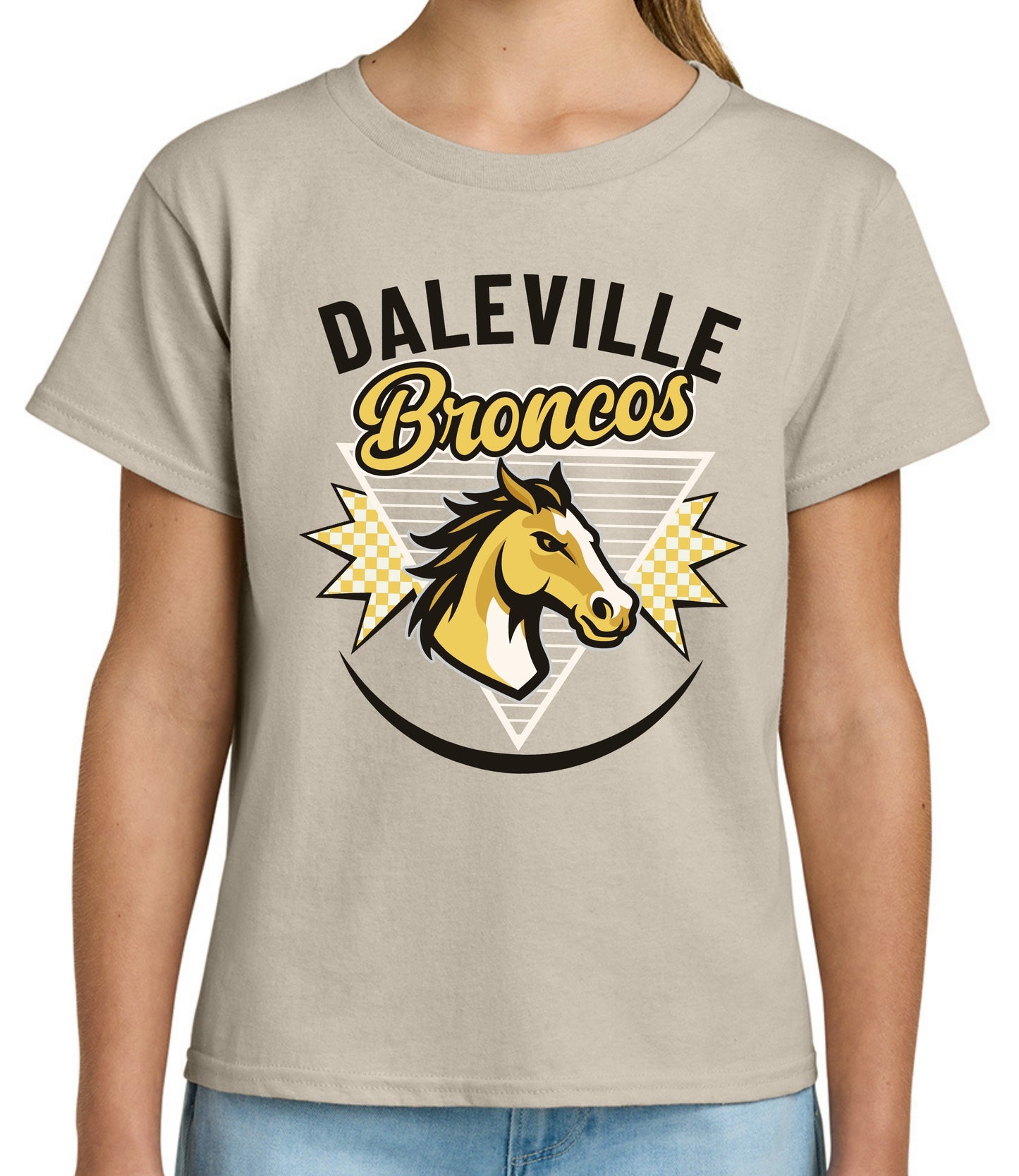 Daleville Broncos Triangle Tee