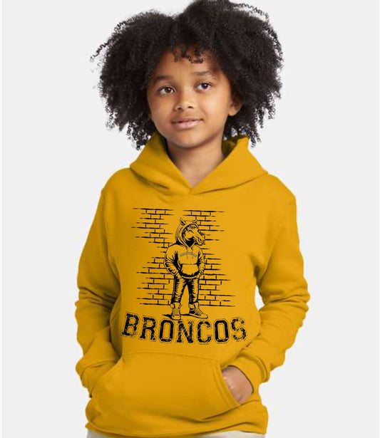 Brick Broncos Hoodie