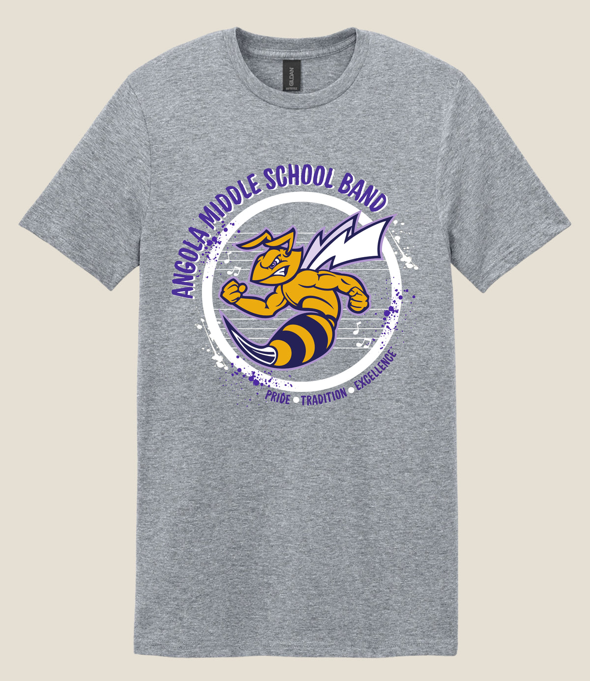 Angola Middle School Band Short Sleeve Tee