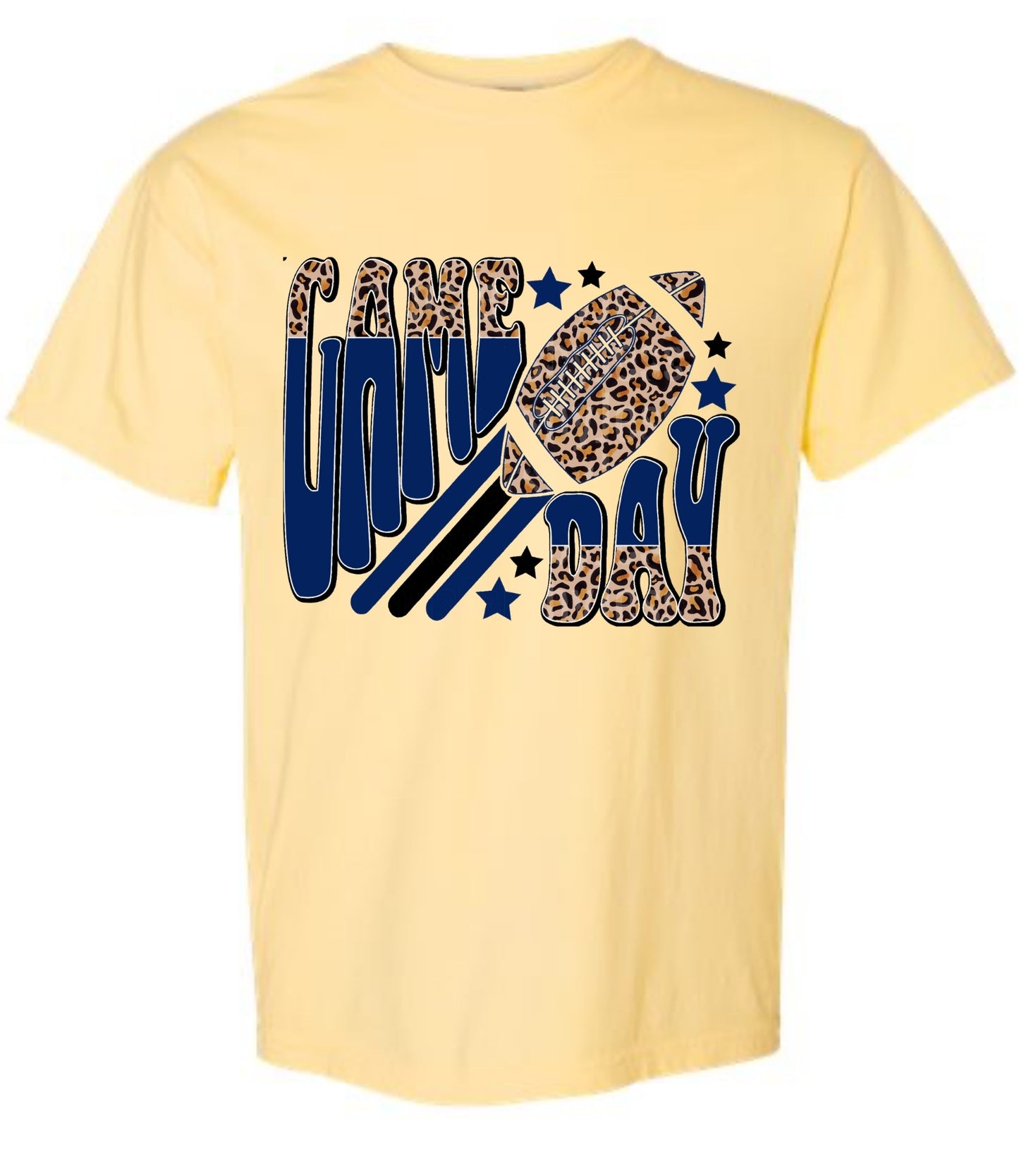 Game Day Animal Print tee