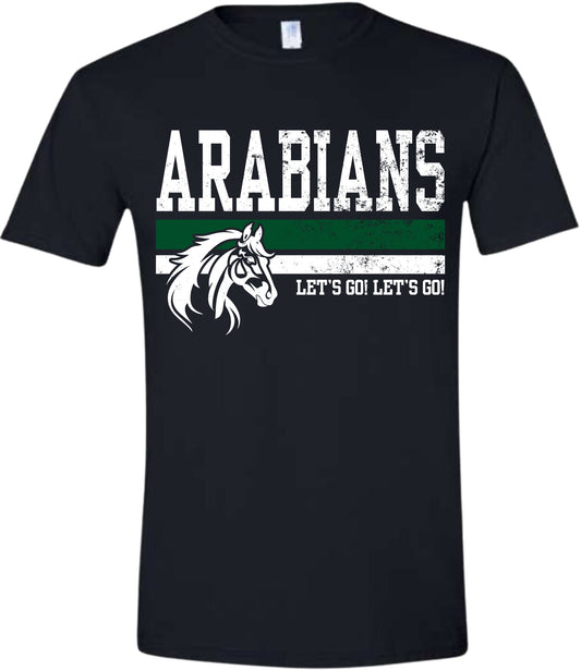 Let's Go Arabians Tee