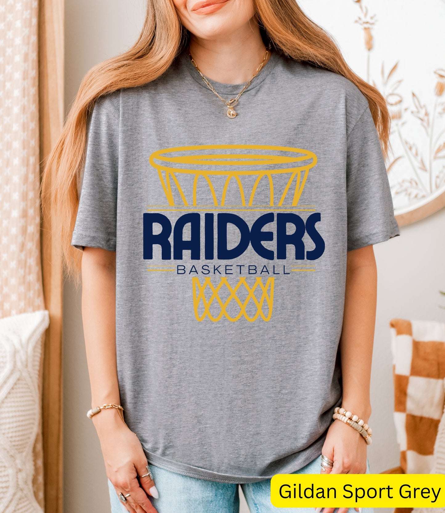 Raiders Basketball Hoop