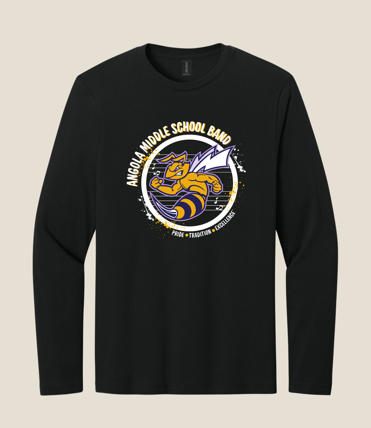 Angola Middle School Band Long Sleeve Tee