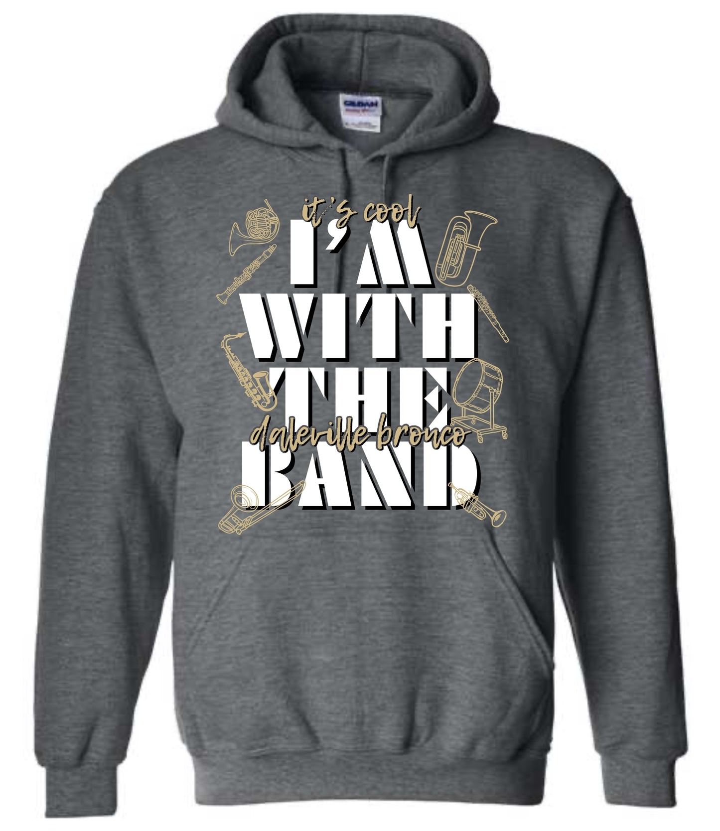 It's Cool. I'm with the Daleville High School Band.