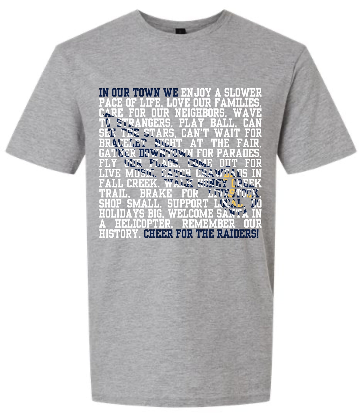 In Our Town We Mascot