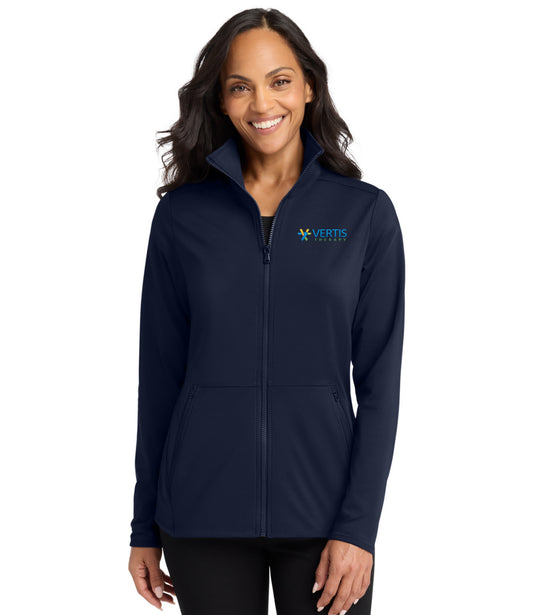 Vertis Logo Women's Accord Stretch Fleece Full Zip
