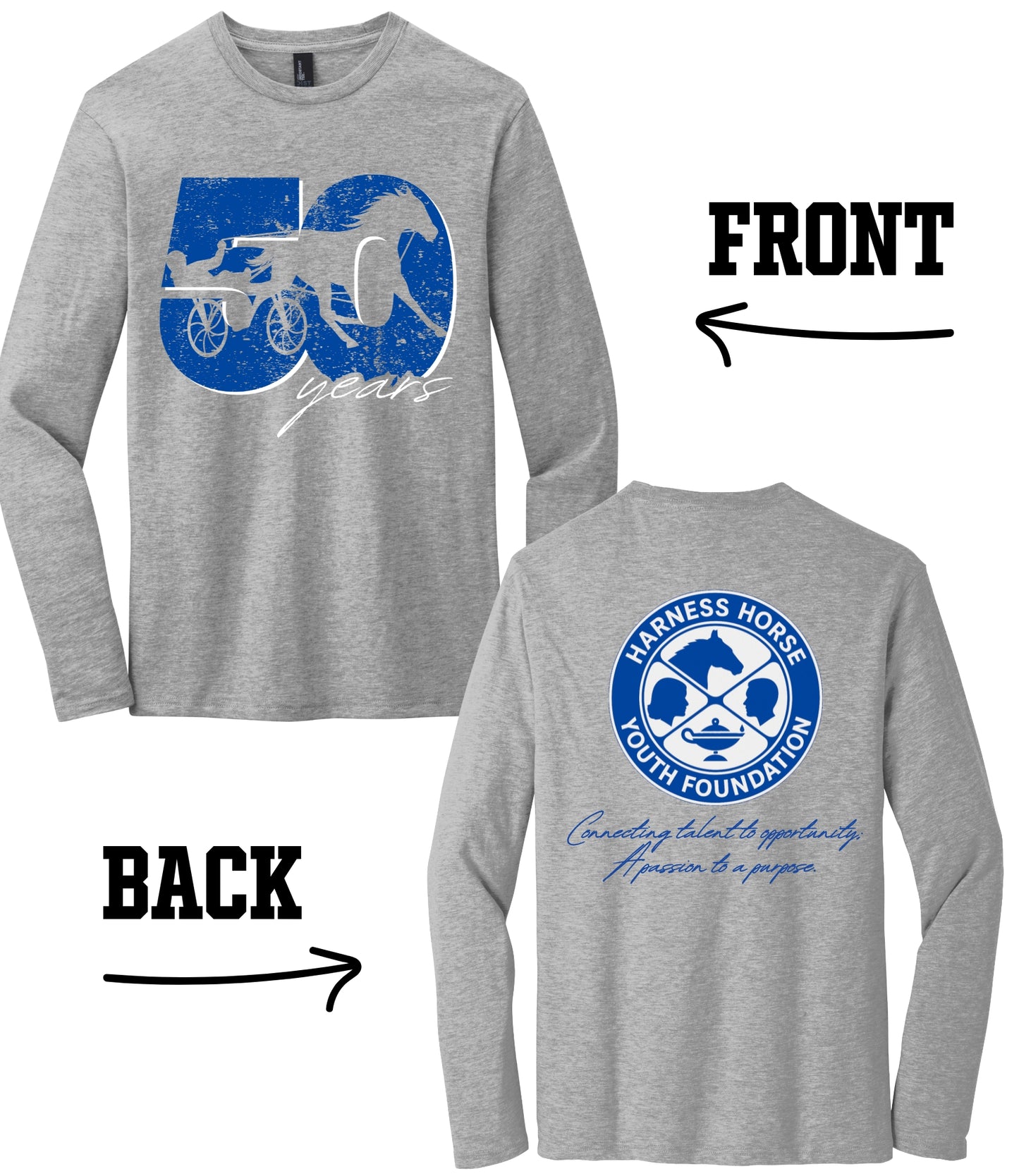 HHYF 50 Years Silhouette Long Sleeve Tee