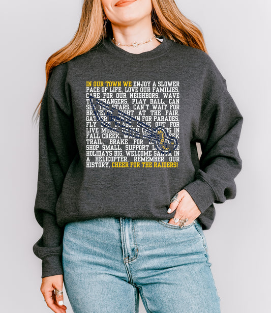 In Our Town We Mascot