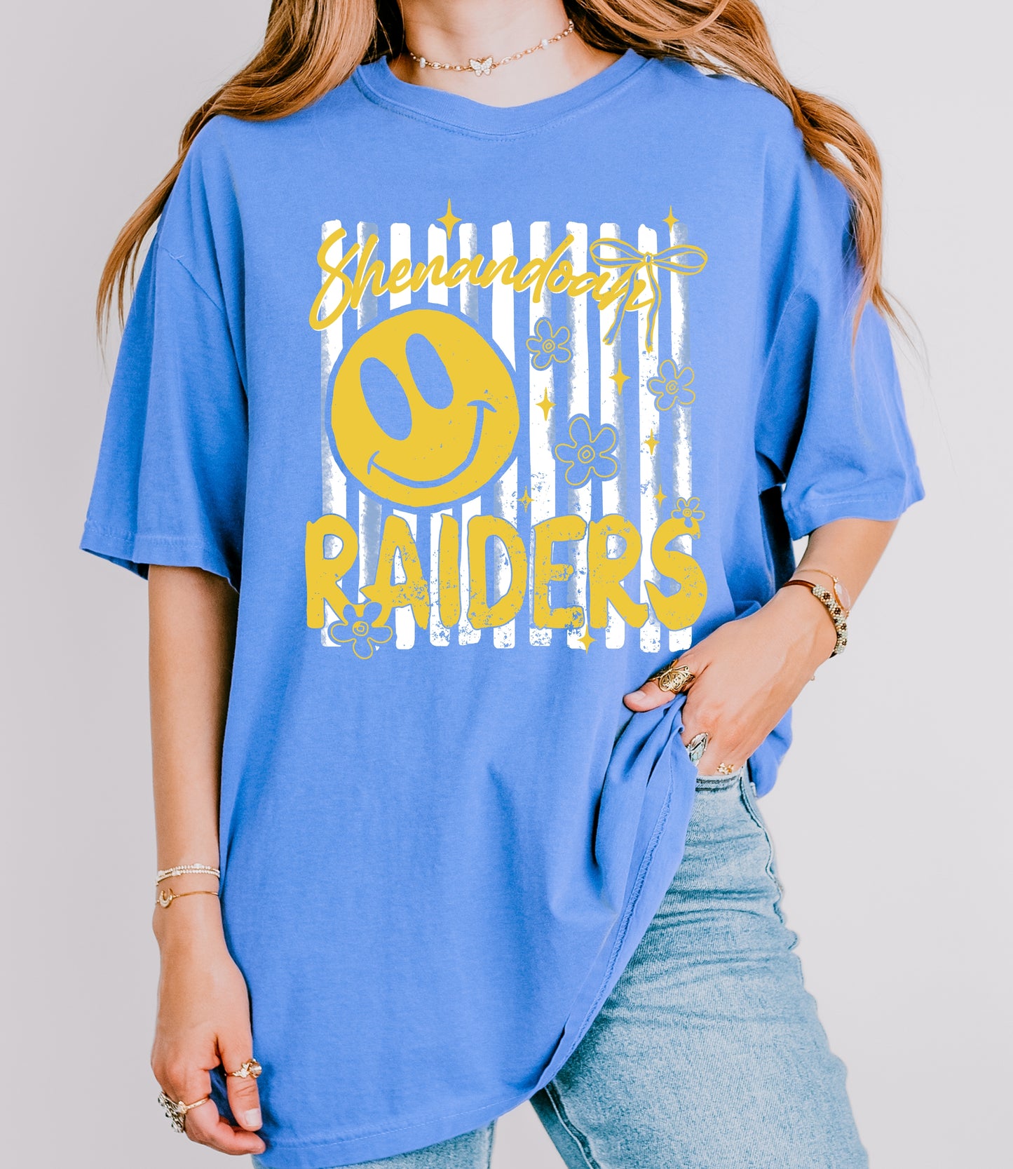 Shenandoah Raiders Preppy Stripe Tee