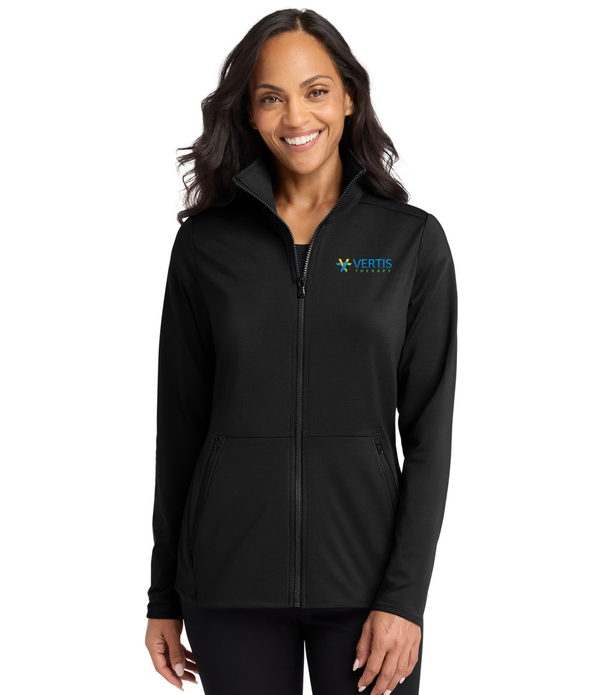 Vertis Logo Women's Accord Stretch Fleece Full Zip