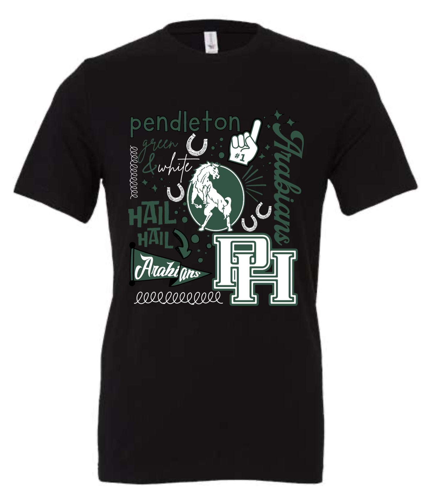 Arabian Spirit Collage Tee