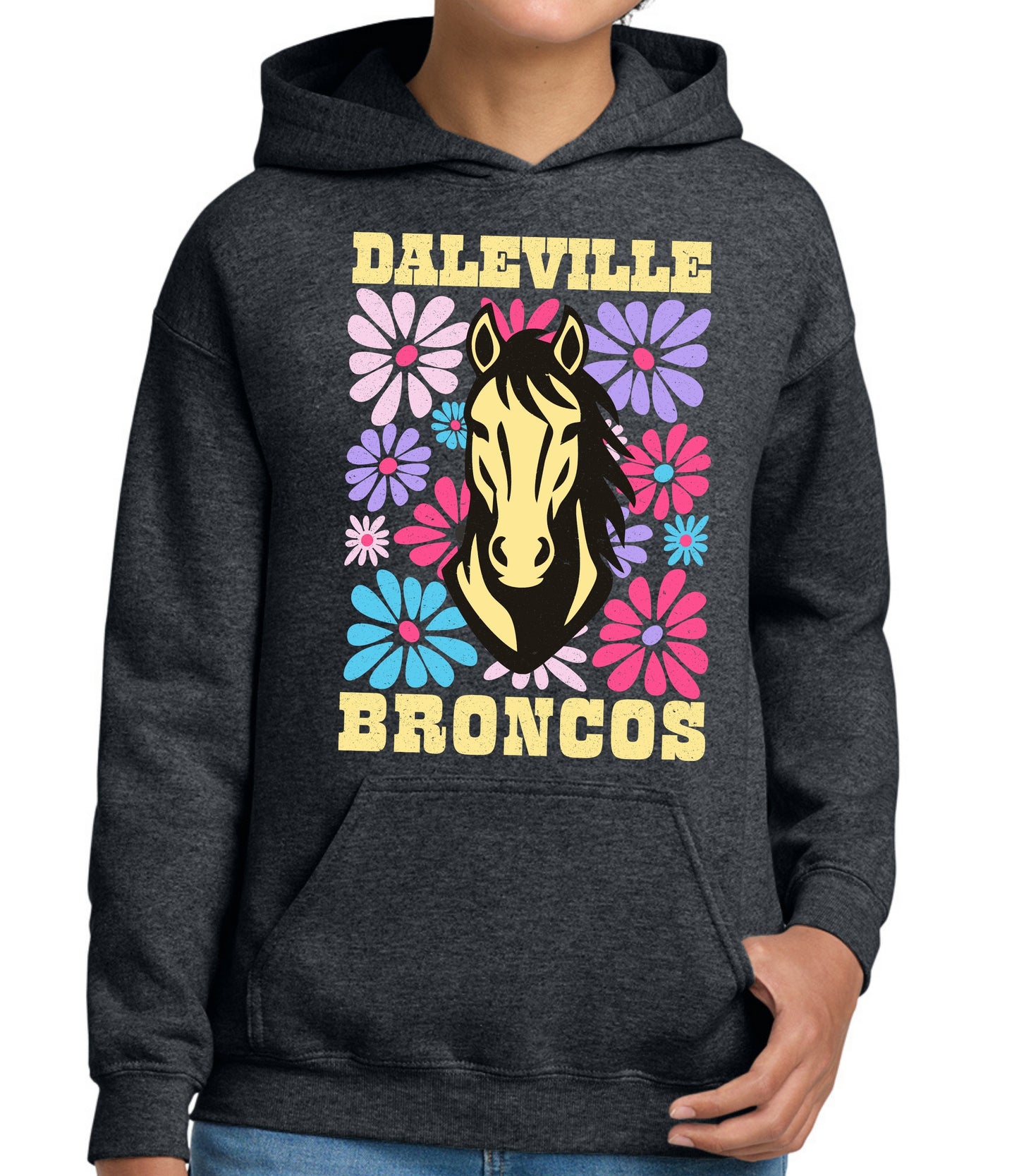 Broncos Pastel Floral Sweatshirt