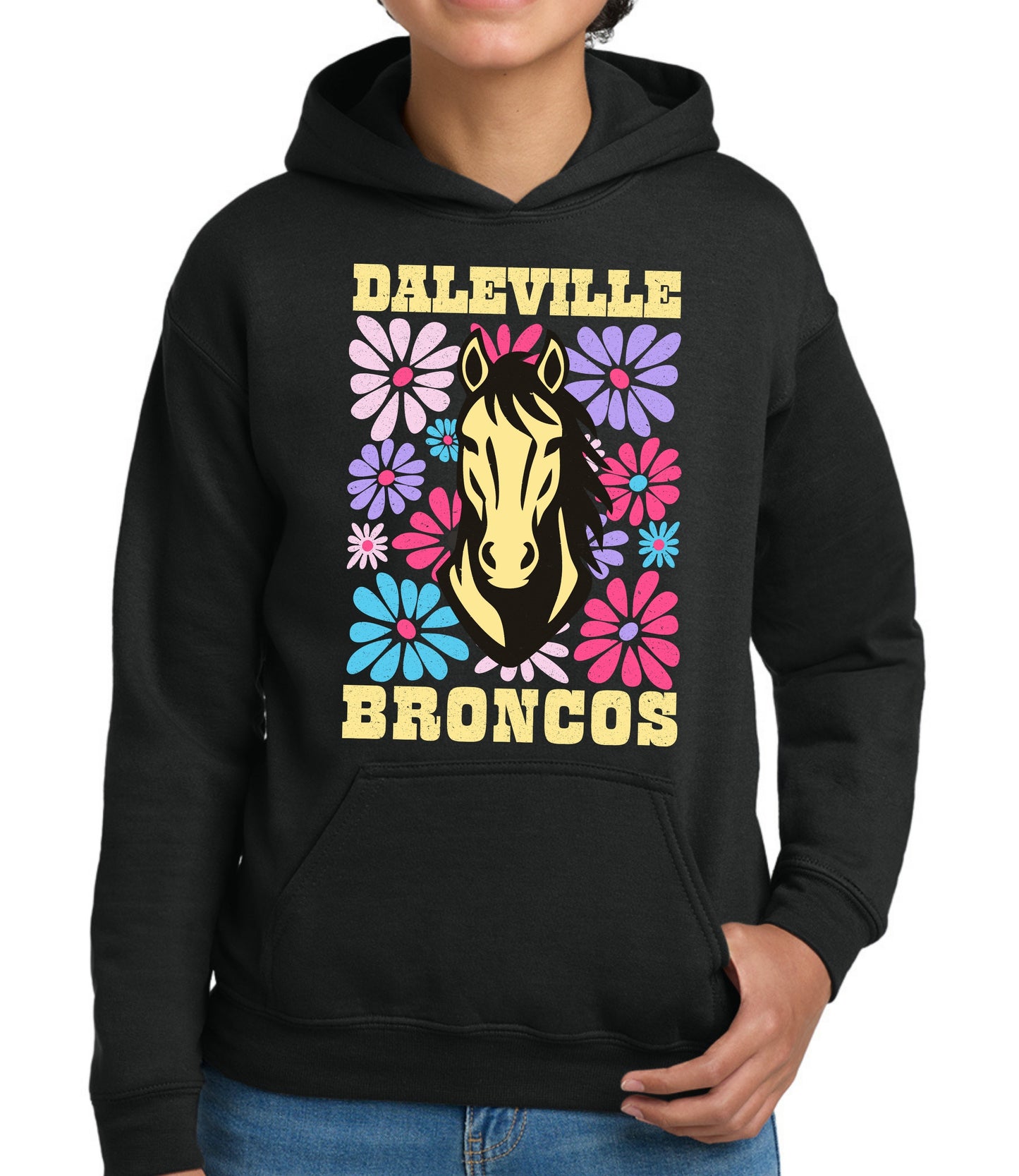 Broncos Pastel Floral Sweatshirt