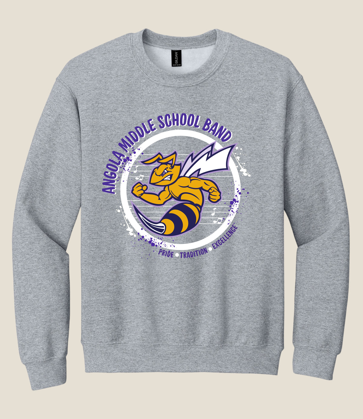 Angola Middle School Band Crewneck Sweatshirt