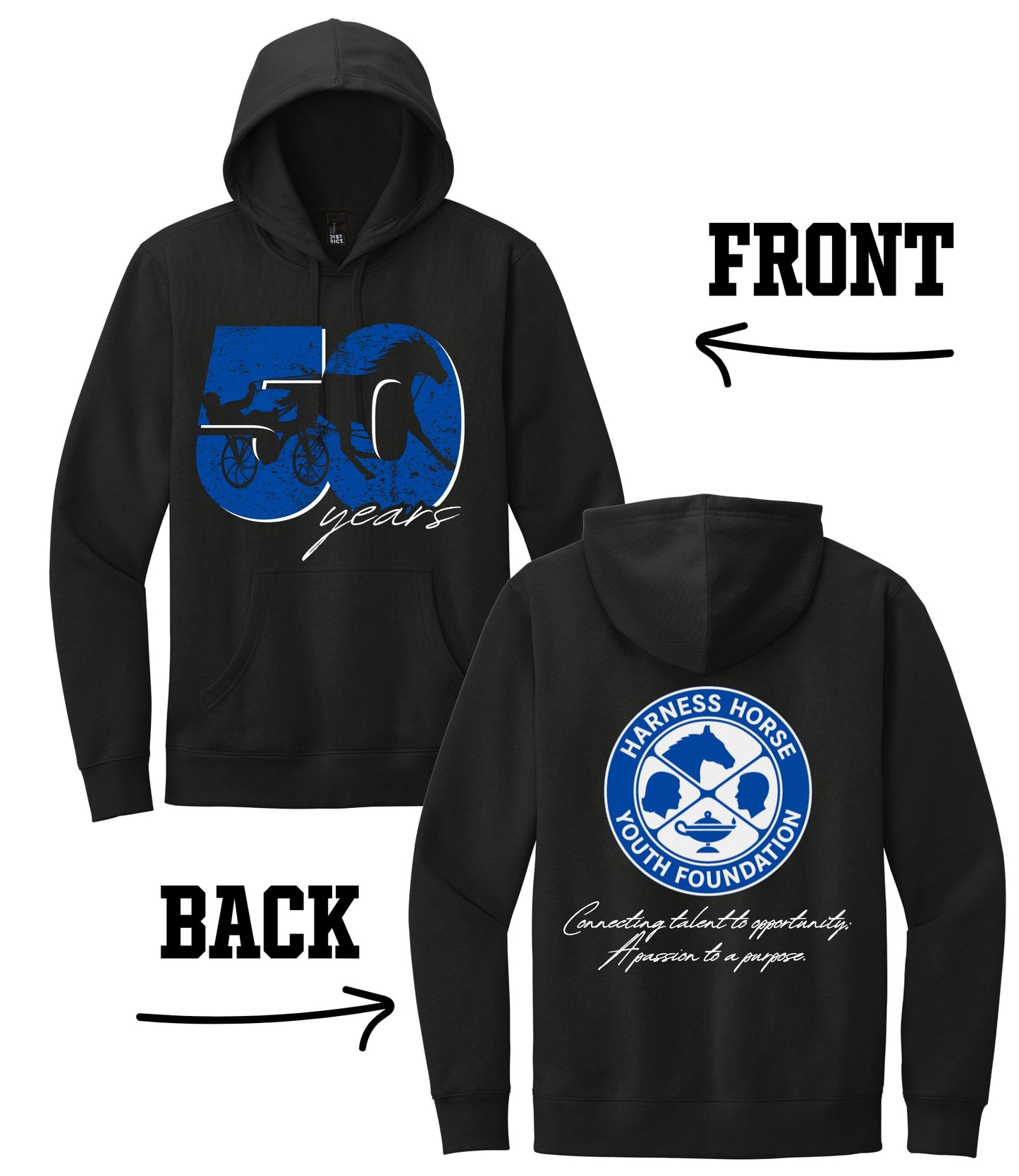 HHYF 50 Years Silhouette Hoodie