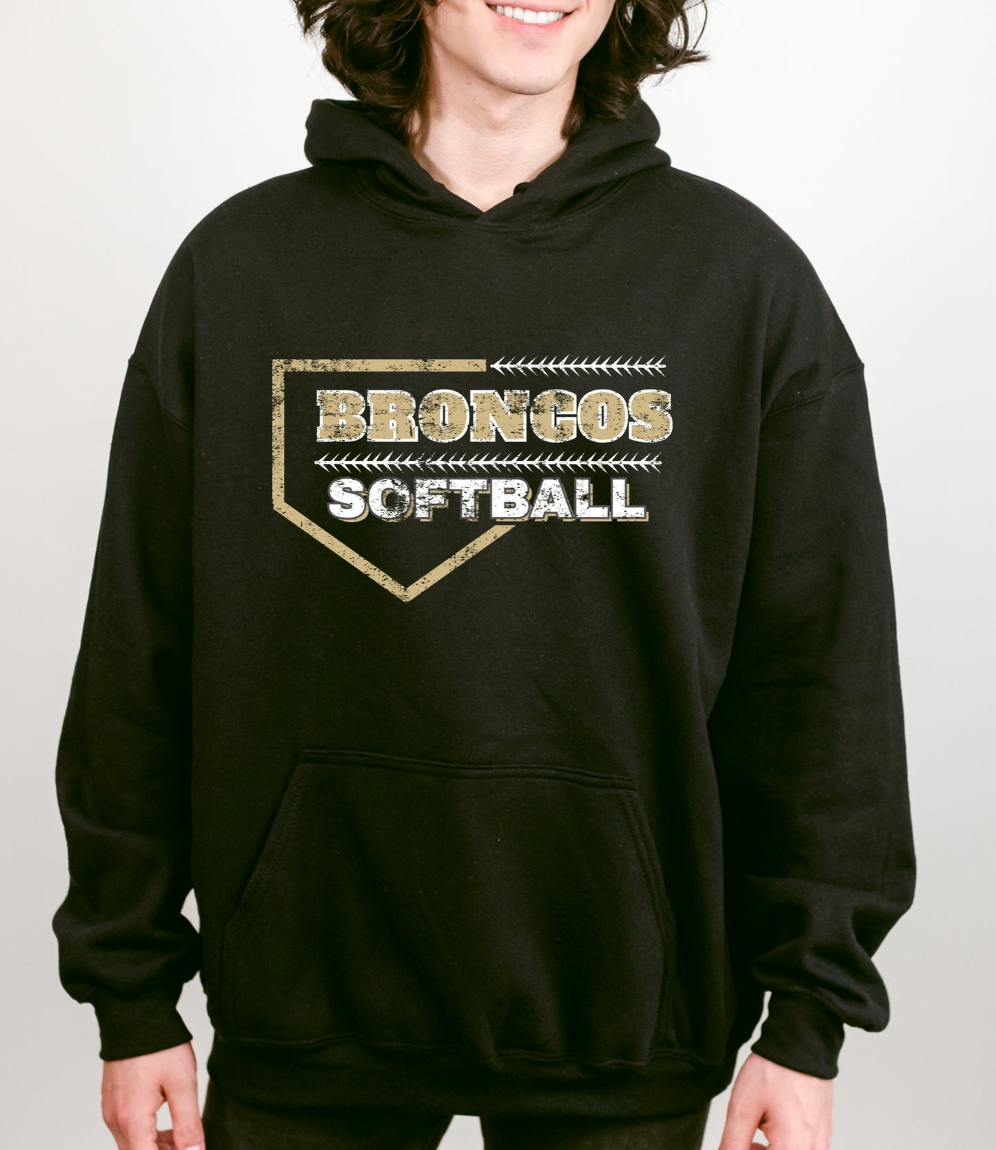Broncos Softball Plate