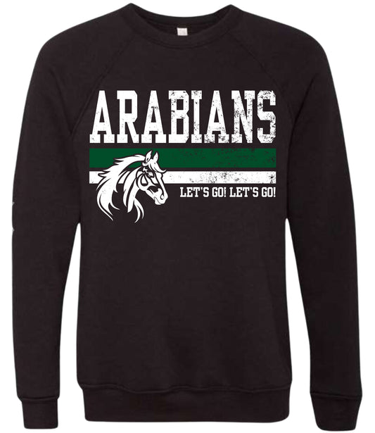 Let's Go Arabians Crewneck Sweatshirt