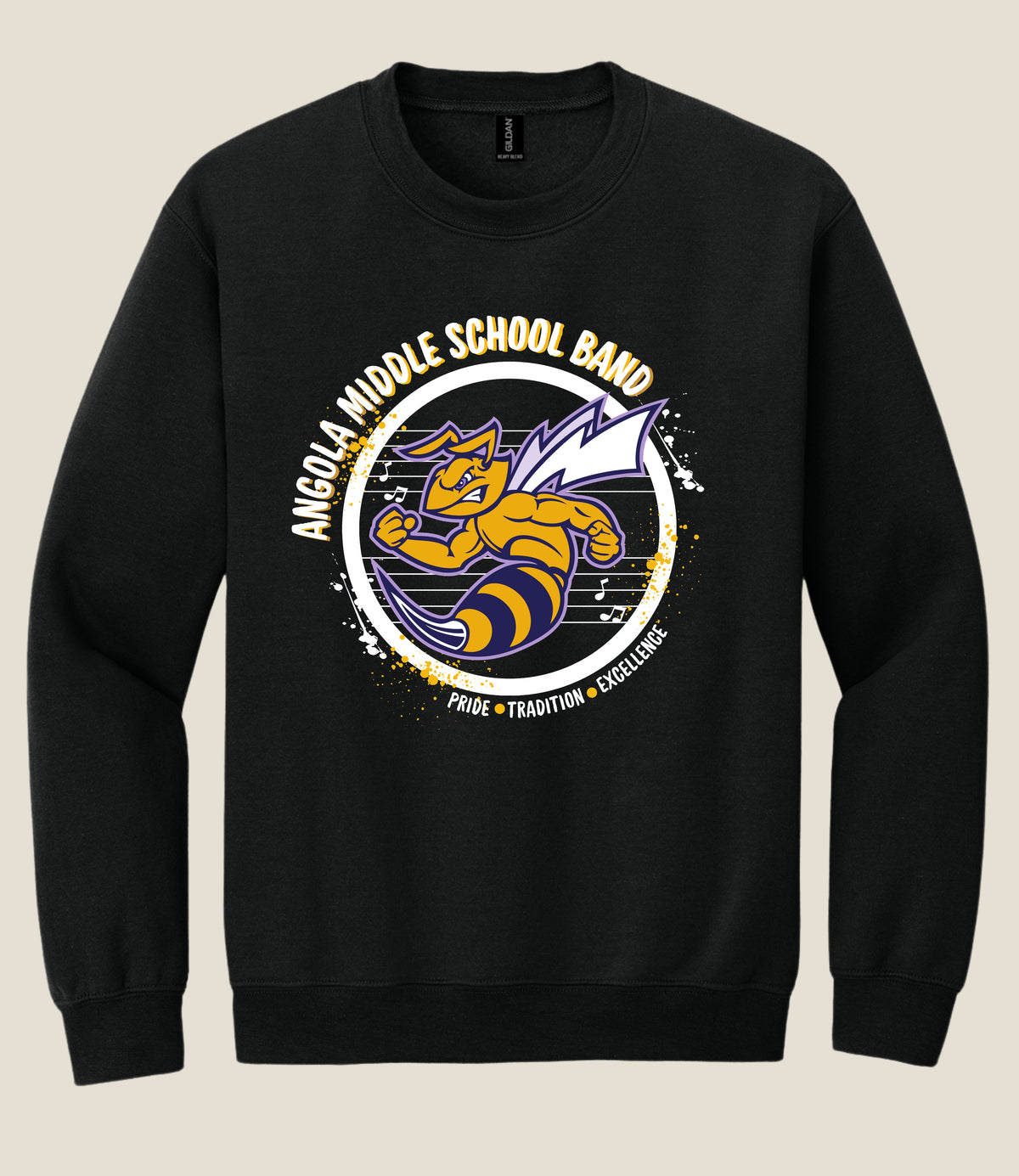 Angola Middle School Band Crewneck Sweatshirt