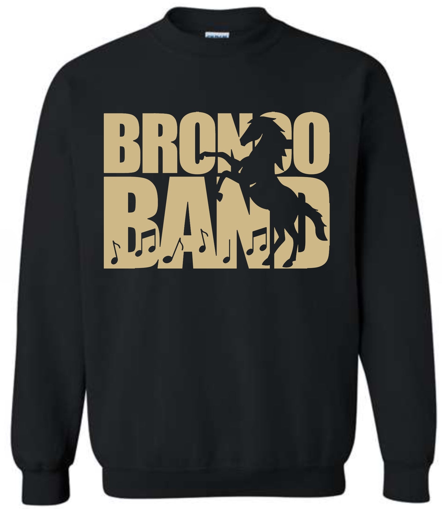 Bronco Band Silhouette