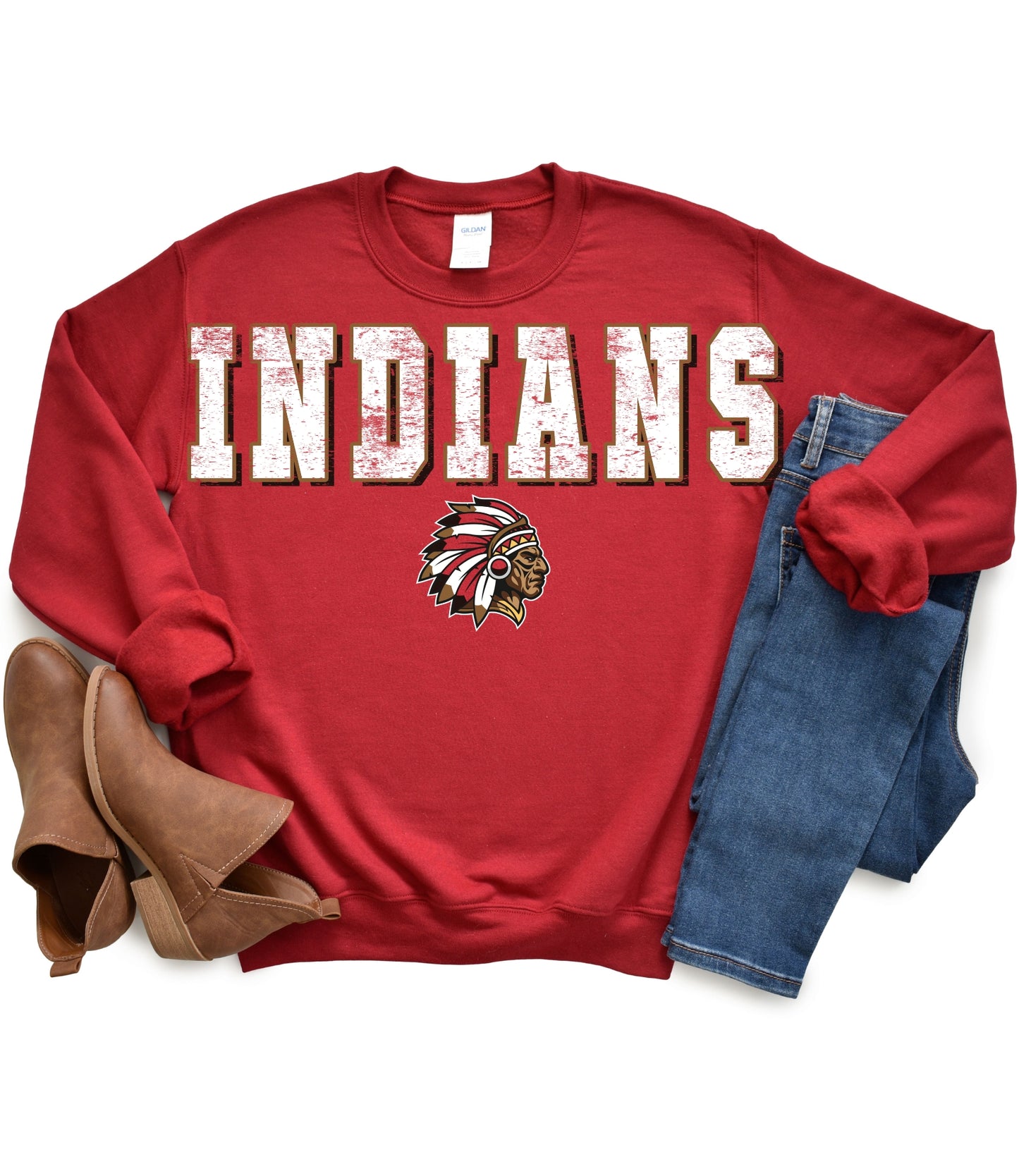 Indians Wide Crewneck Sweatshirt
