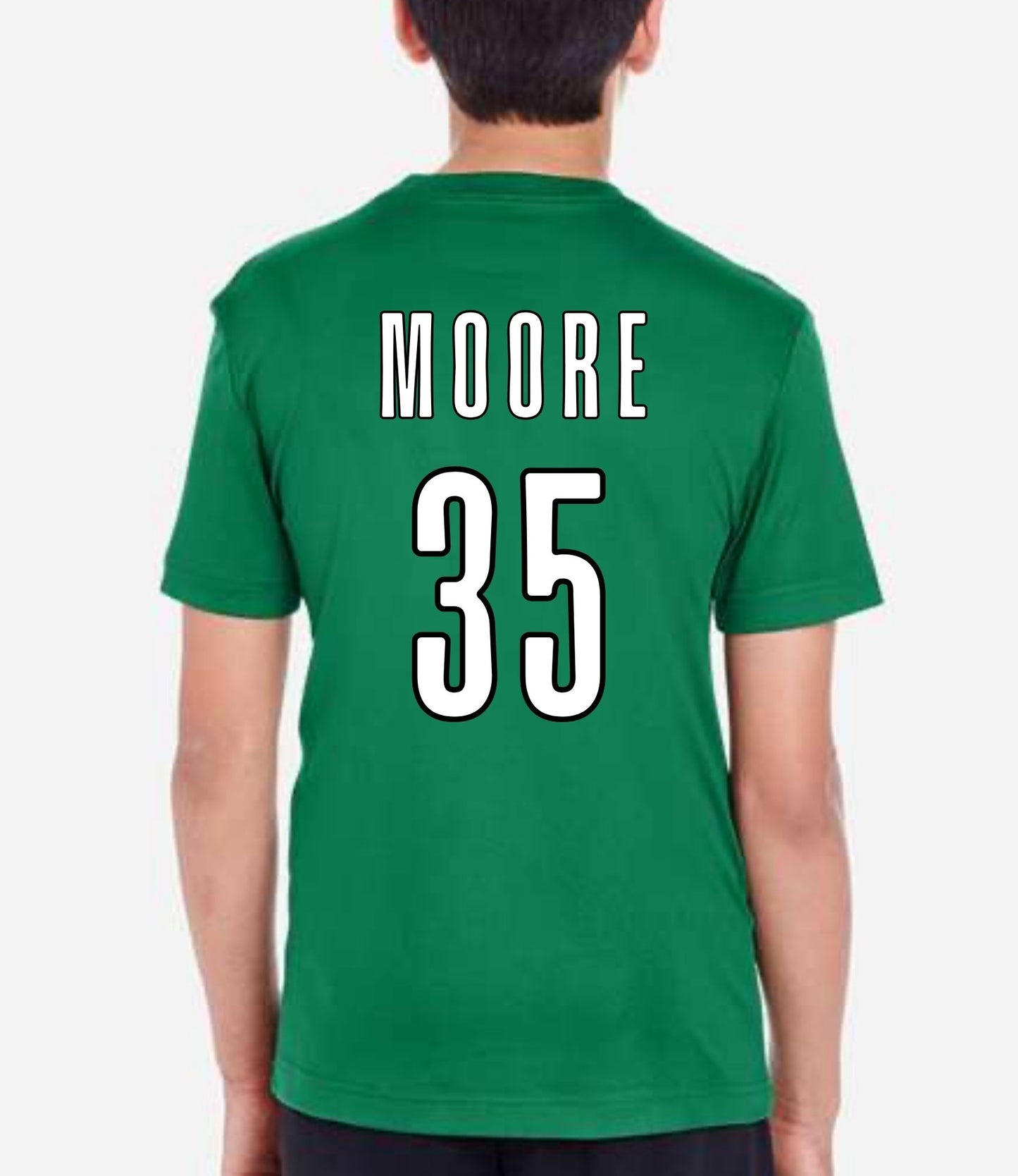 Custom Name/Number Back