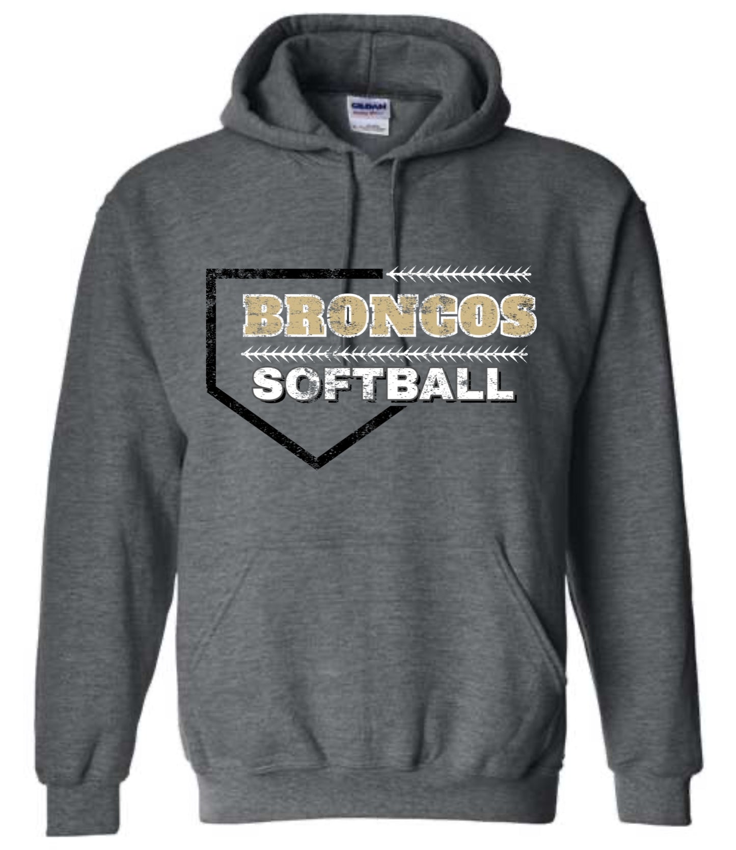 Broncos Softball Plate