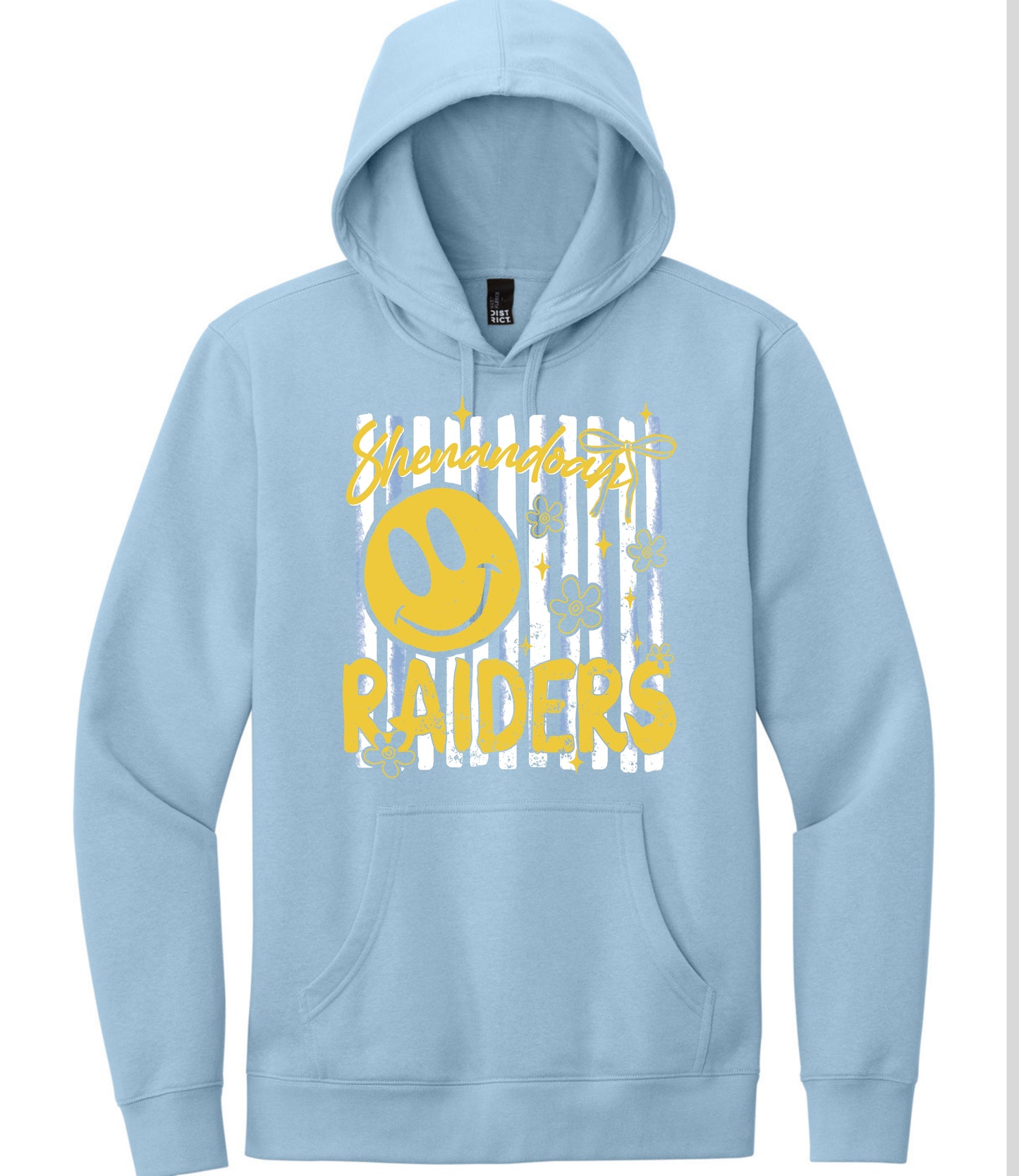 Shenandoah Raiders Preppy Stripe Sweatshirt
