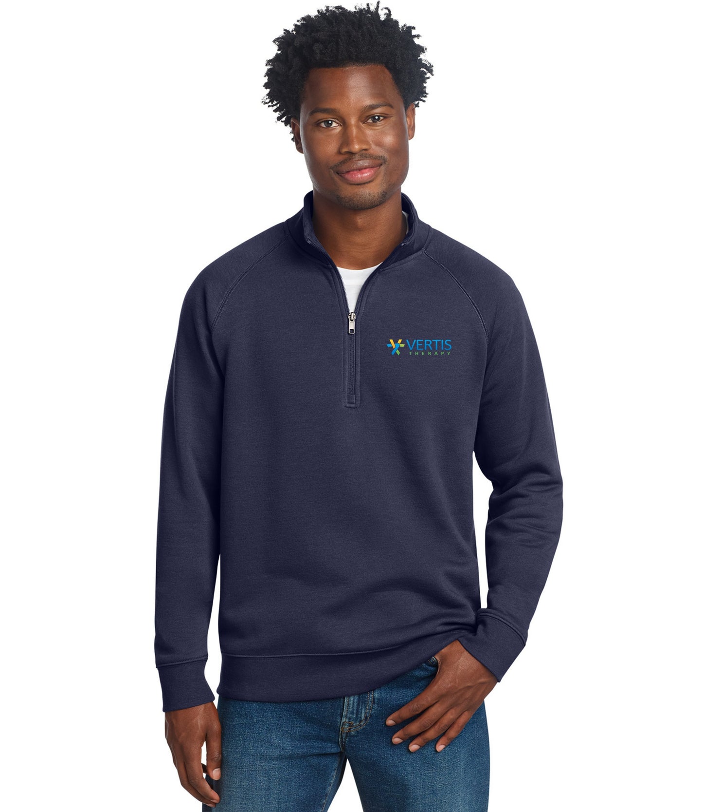 Vertis Logo Unisex Drive Fleece 1/4 Zip Pullover
