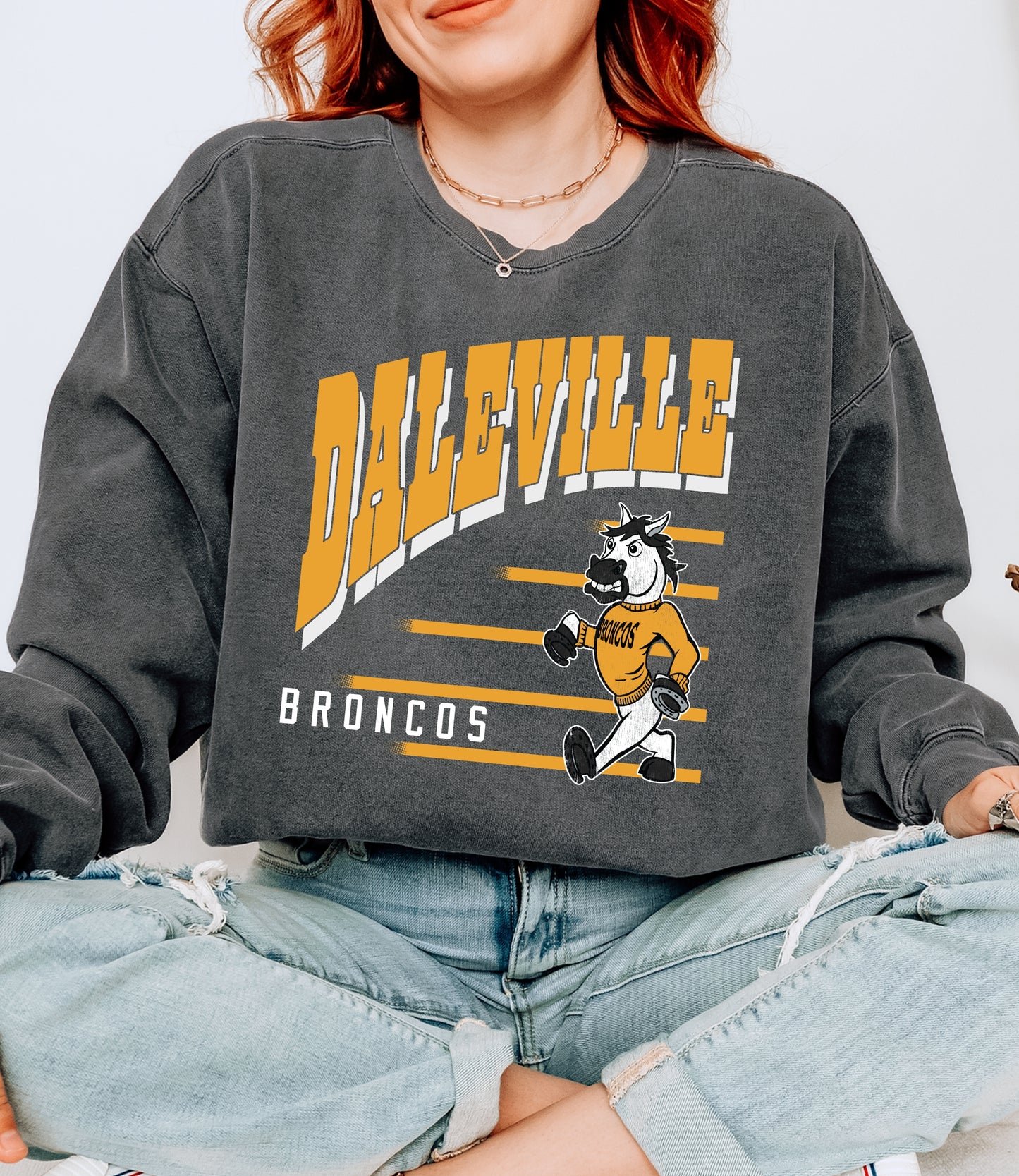 Daleville Vintage Lines Sweatshirt