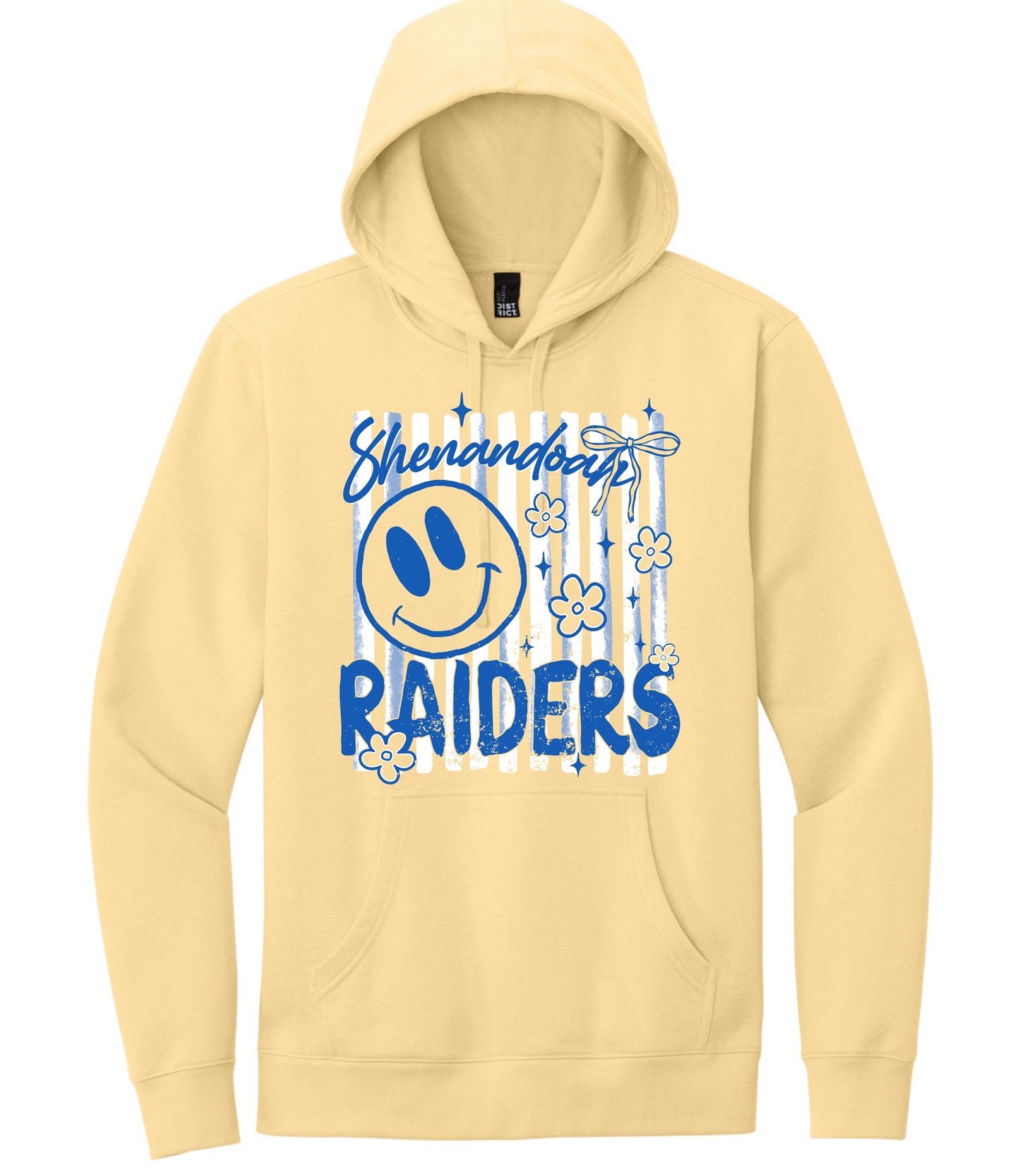 Shenandoah Raiders Preppy Stripe Sweatshirt