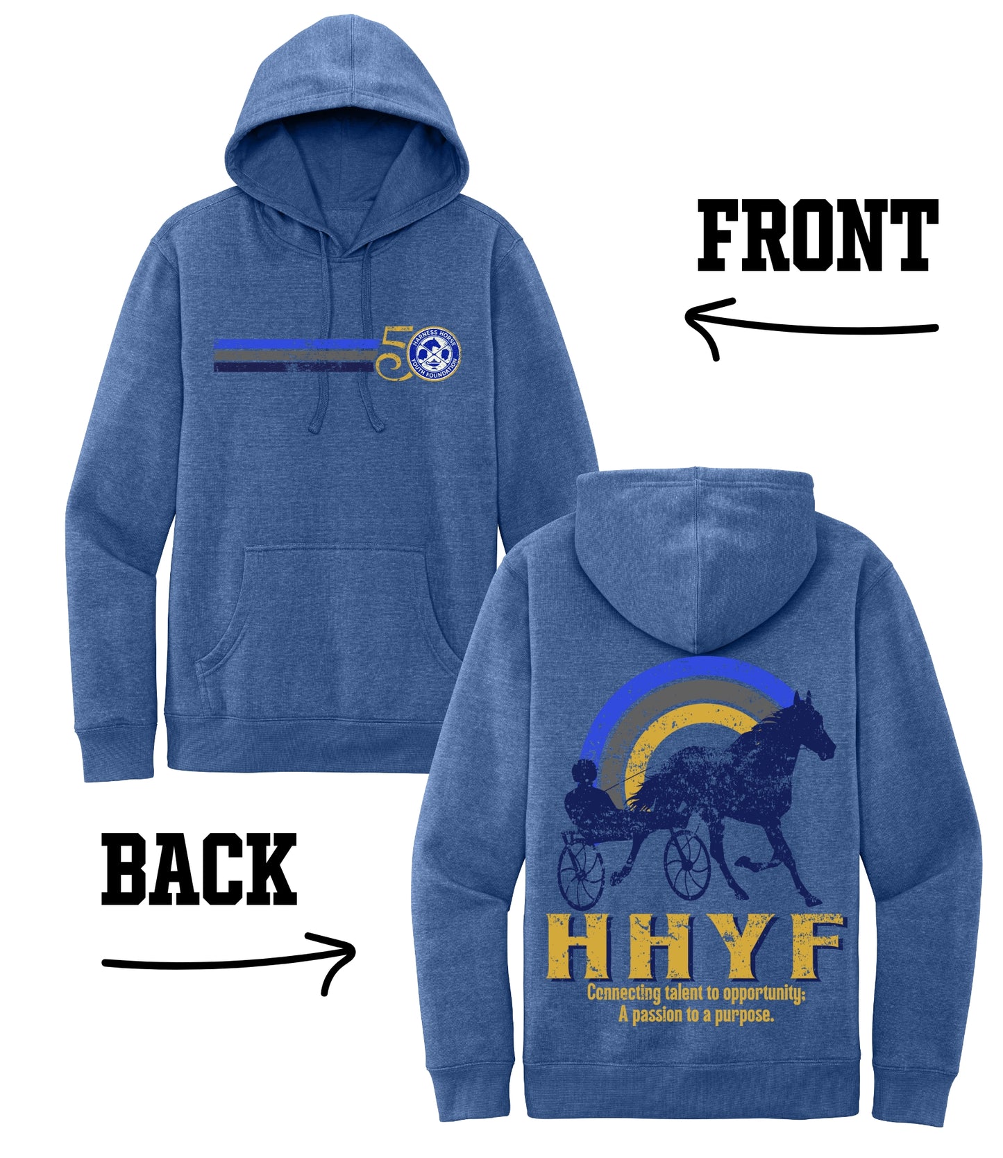 HHYF 50th Anniversary Lines Hoodie